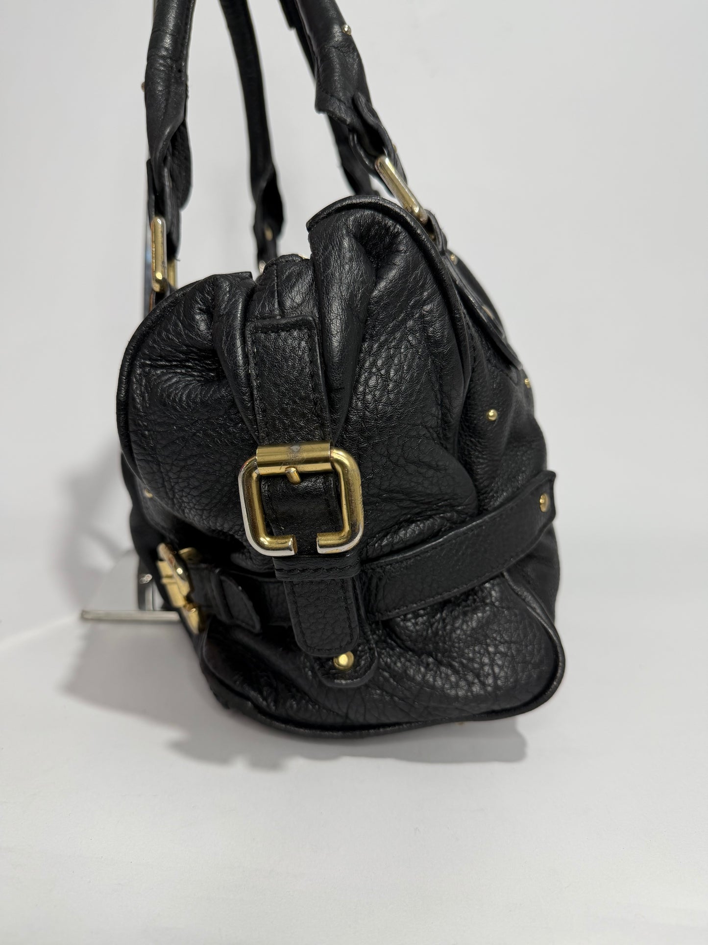 CHLOE Moka Leather Large Paddington Satchel Bag
