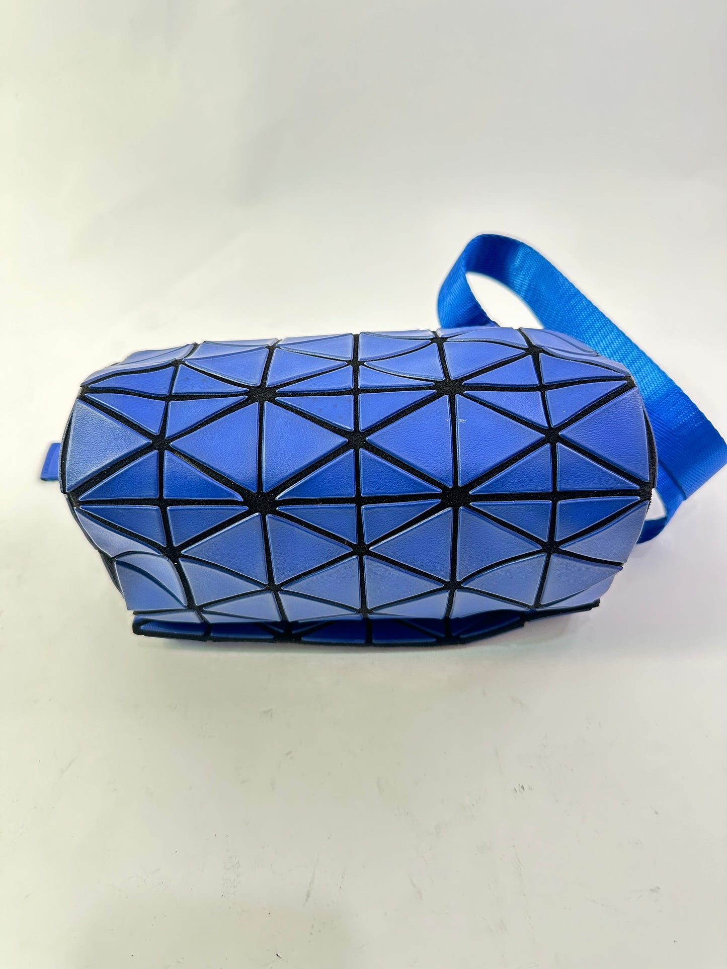 Bao Bao Issey Miyake Blue Hexagon Crossbody Bag