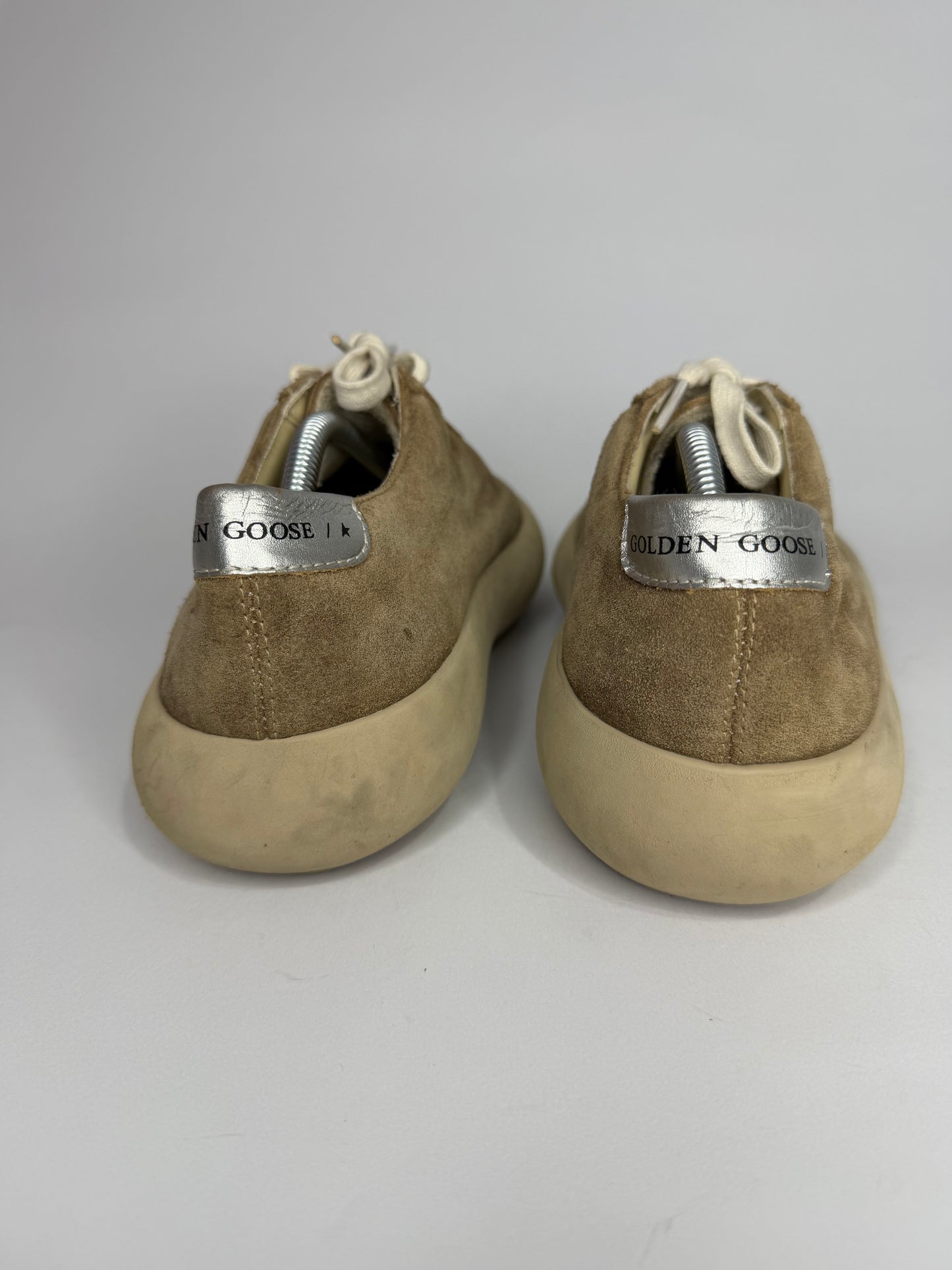 Golden Goose Exclusive Brown Space-Star Sabot Sneakers Size 37 EU/ 7 US/ 4 UK
