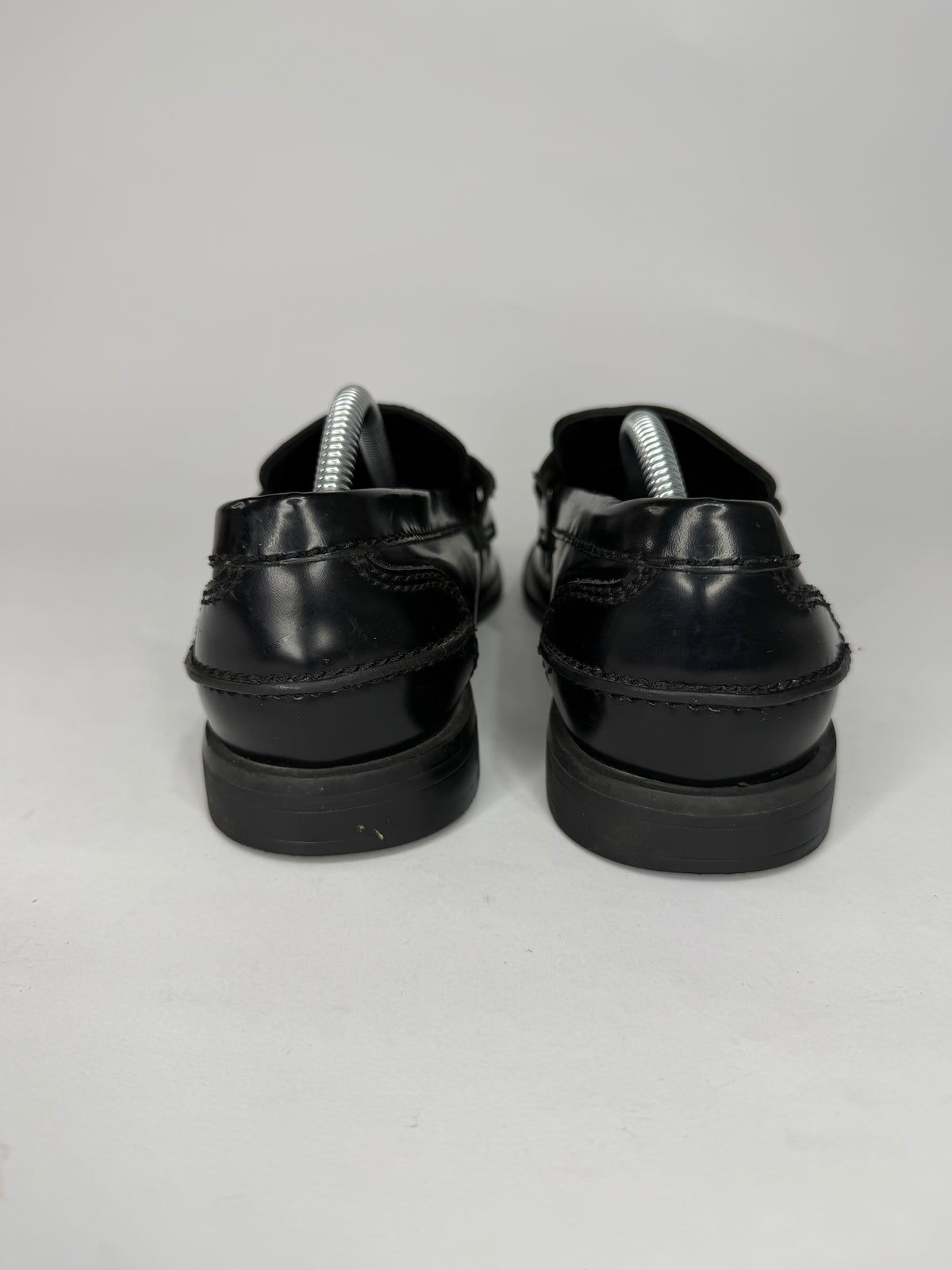 Miu Miu
Black Leather Penny Loafers
Women's Size: 8 US | IT 38