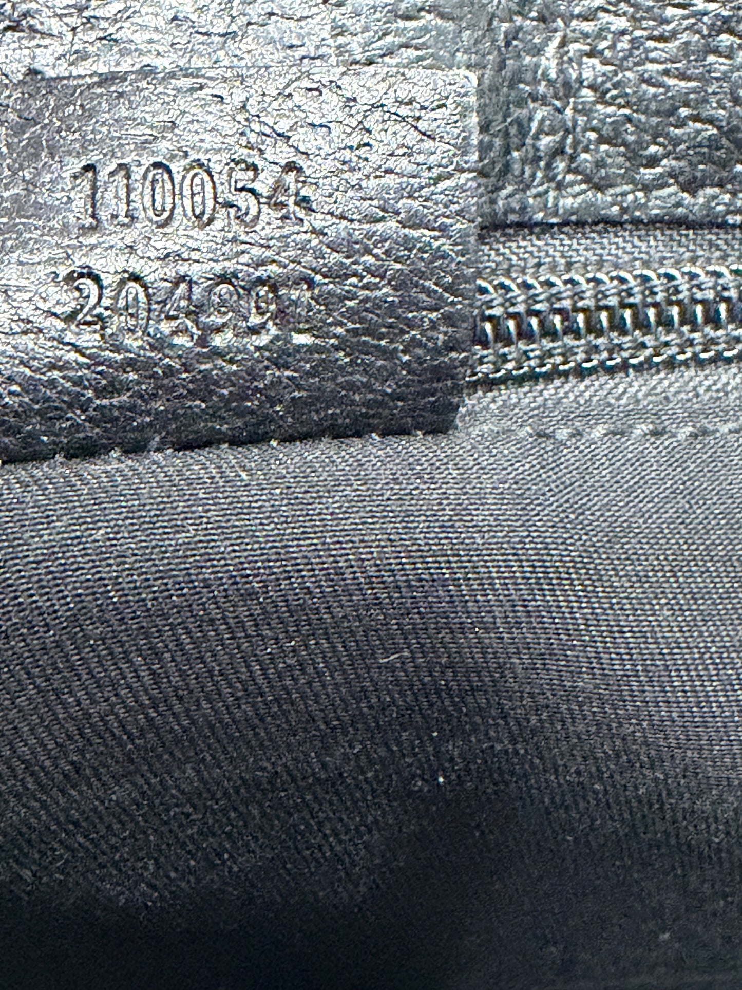 Vintage Gucci Black GG Canvas Crossbody Messenger Bag