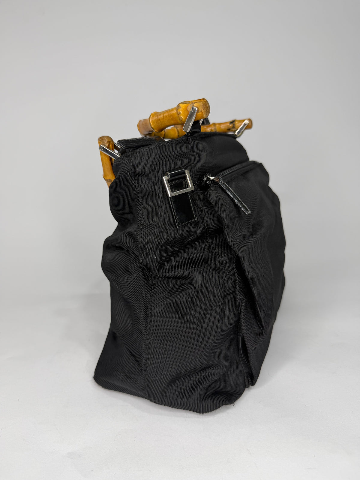 Vintage Gucci Black Nylon Shoulder bag
