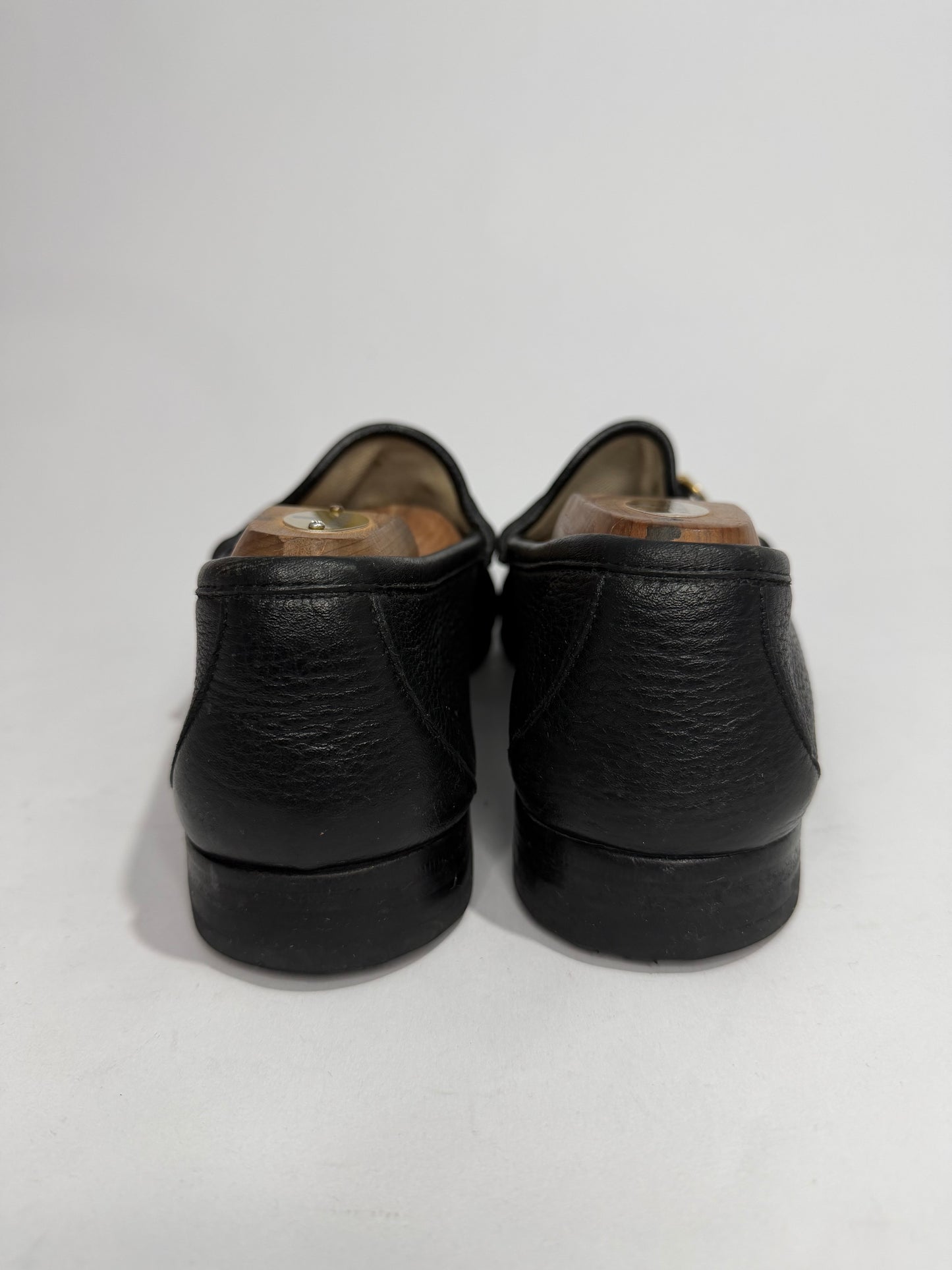 Gucci Black Leather 1953 Horsebit Loafers Size 7 UK/ 8 US
