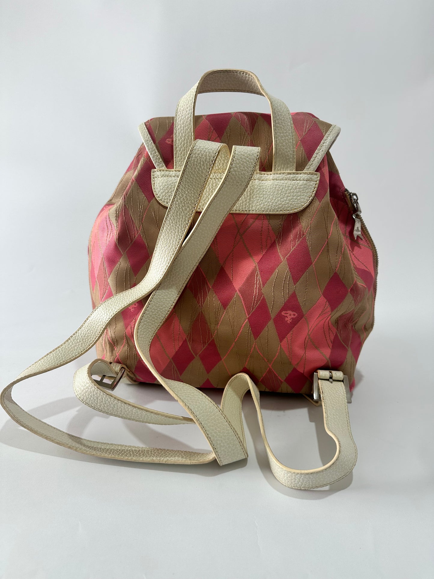 VIVIENNE WESTWOOD DERBY CHECKED BACKPACK