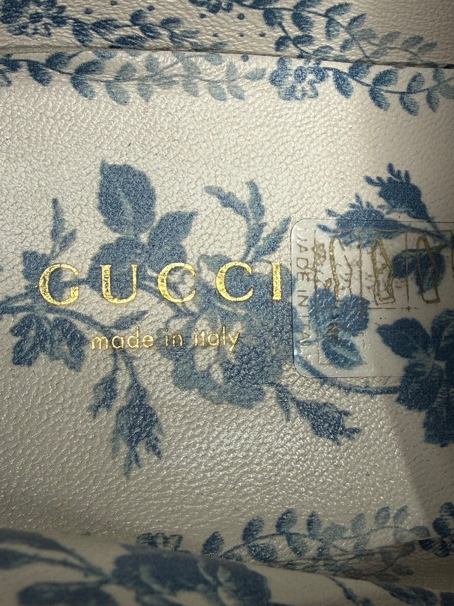 Gucci Black Leather Crystal Trim Sneakers Size 40 EU/ 8US / 7 UK