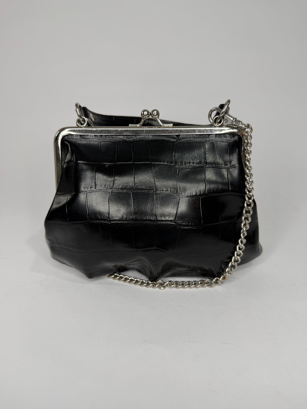 Vivienne Westwood Granny Frame leather tote bag