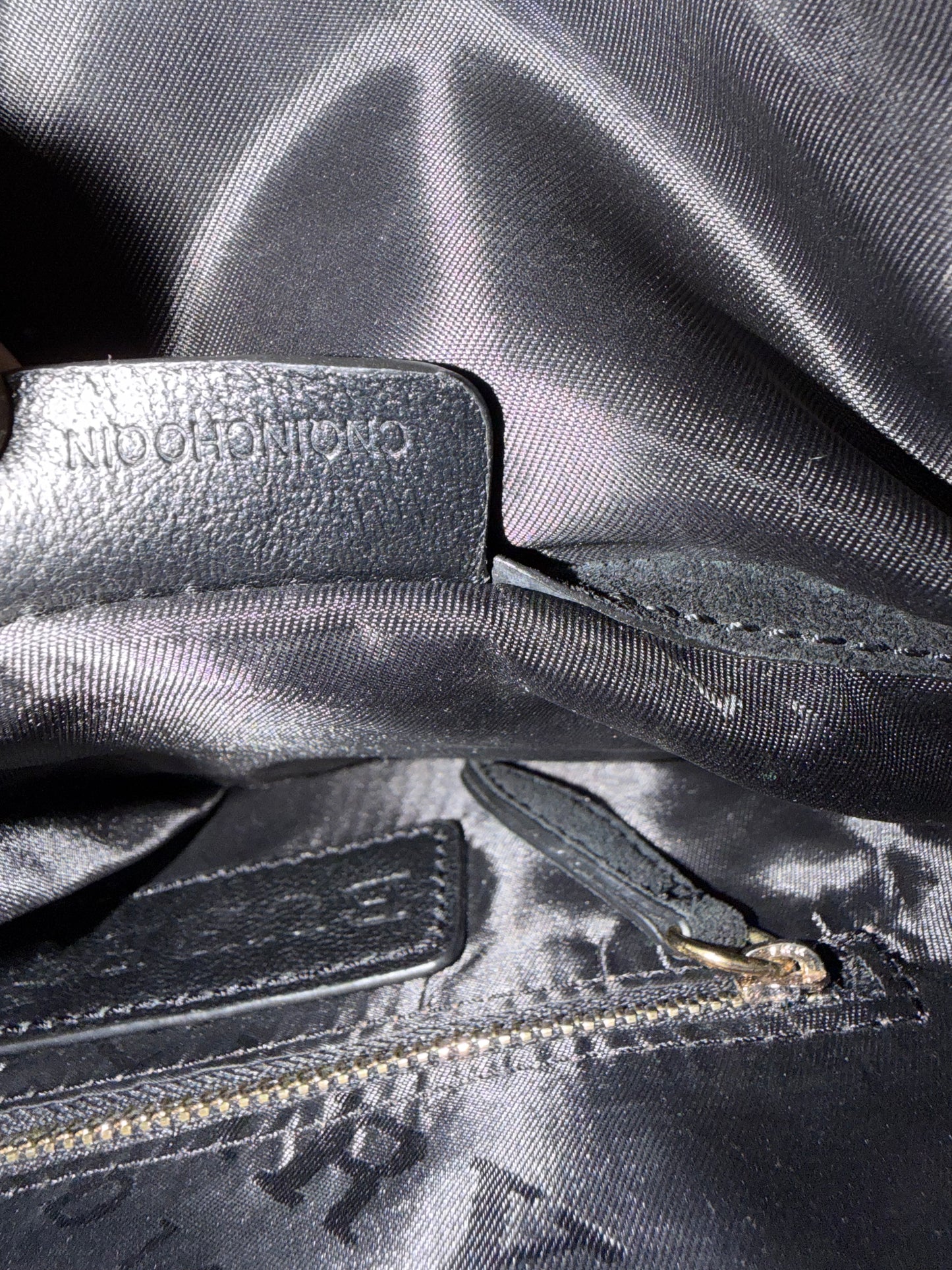 BURBERRY
Prorsum Black Quilted Nappa Leather Country Animal Orchard Bag