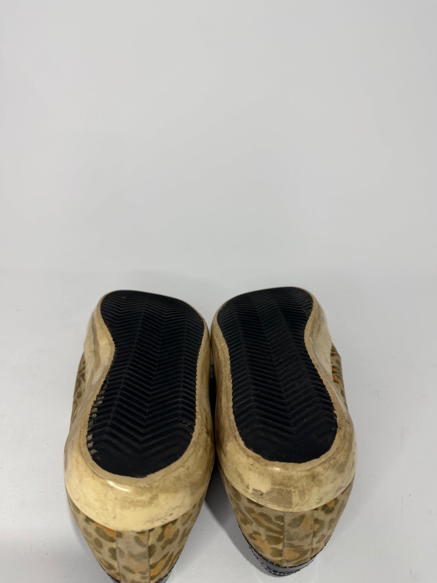 Golden Goose Beige Patent Leather And Suede Superstar Sneakers Size 38 EU/ 8 US