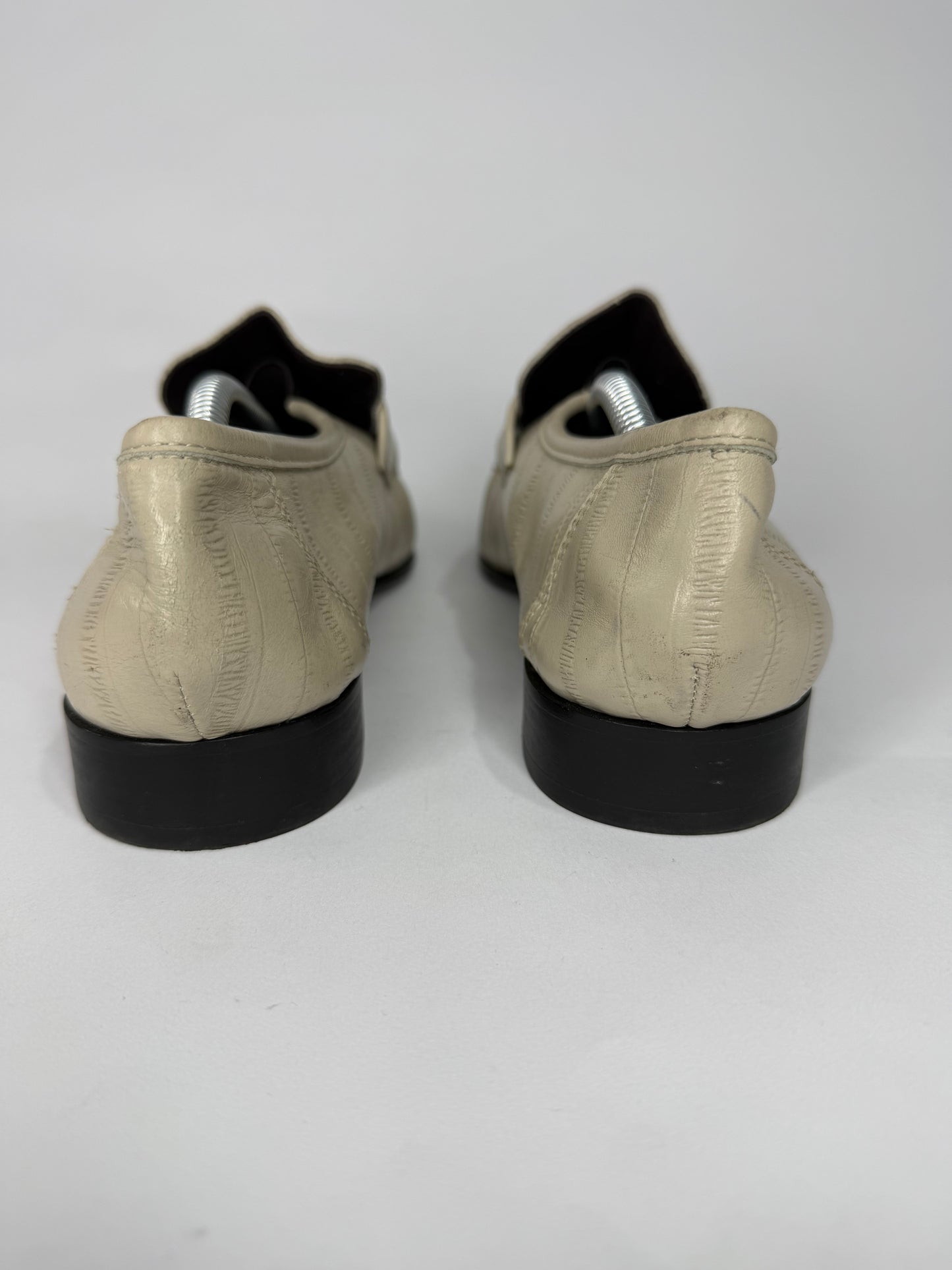 THE ROW 25mm Soft Eel Leather Loafers Size 38 EU/ 8 US/ 5 UK