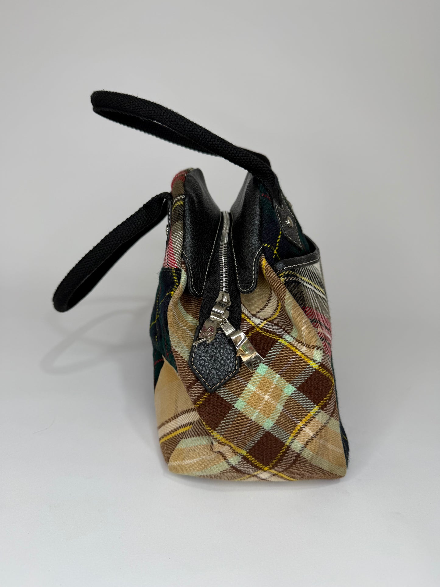 VIVIENNE WESTWOOD Plaid Yasmine bag