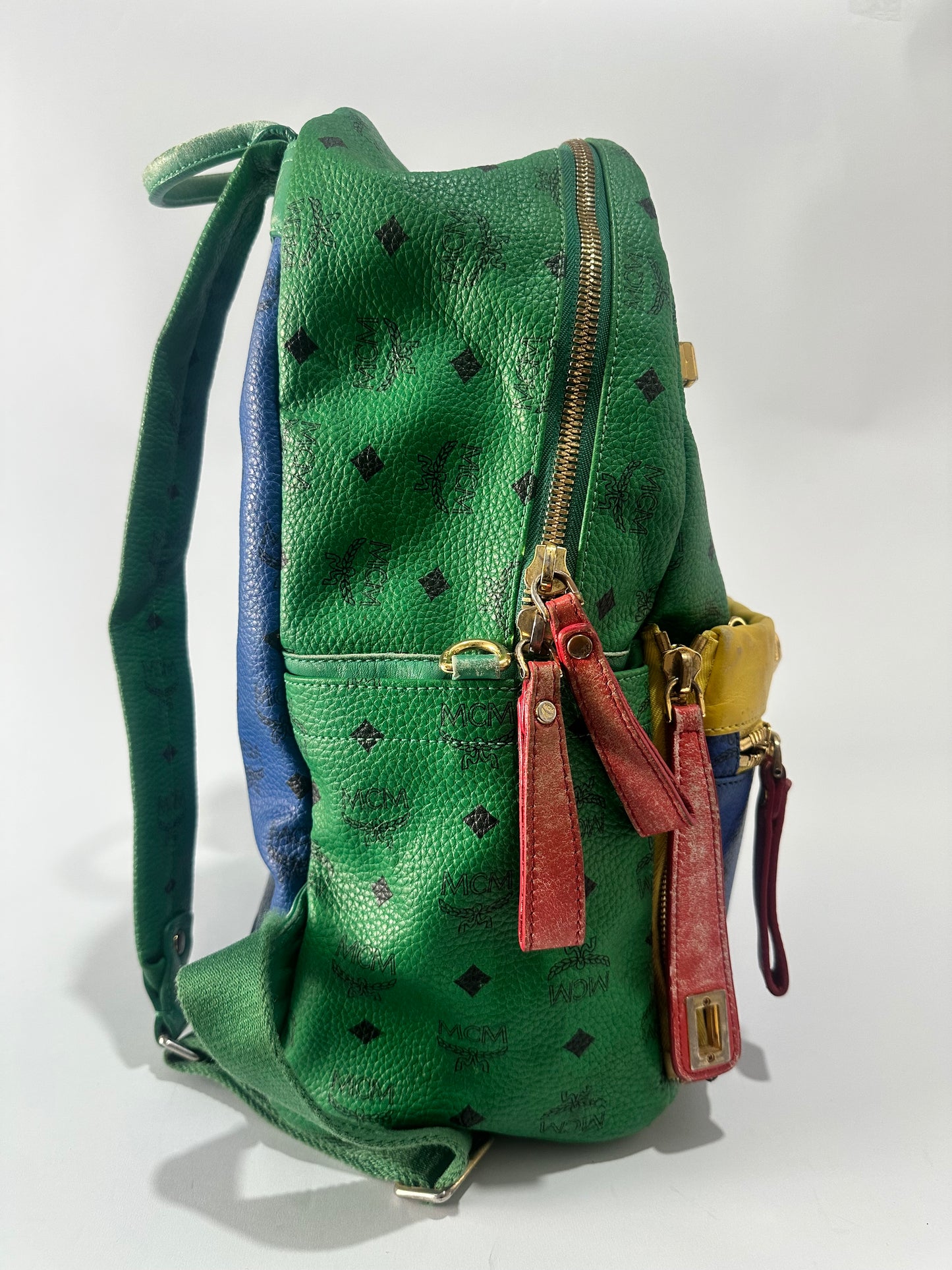 Visetos Large Dual Stark Pocket Backpack Multicolor