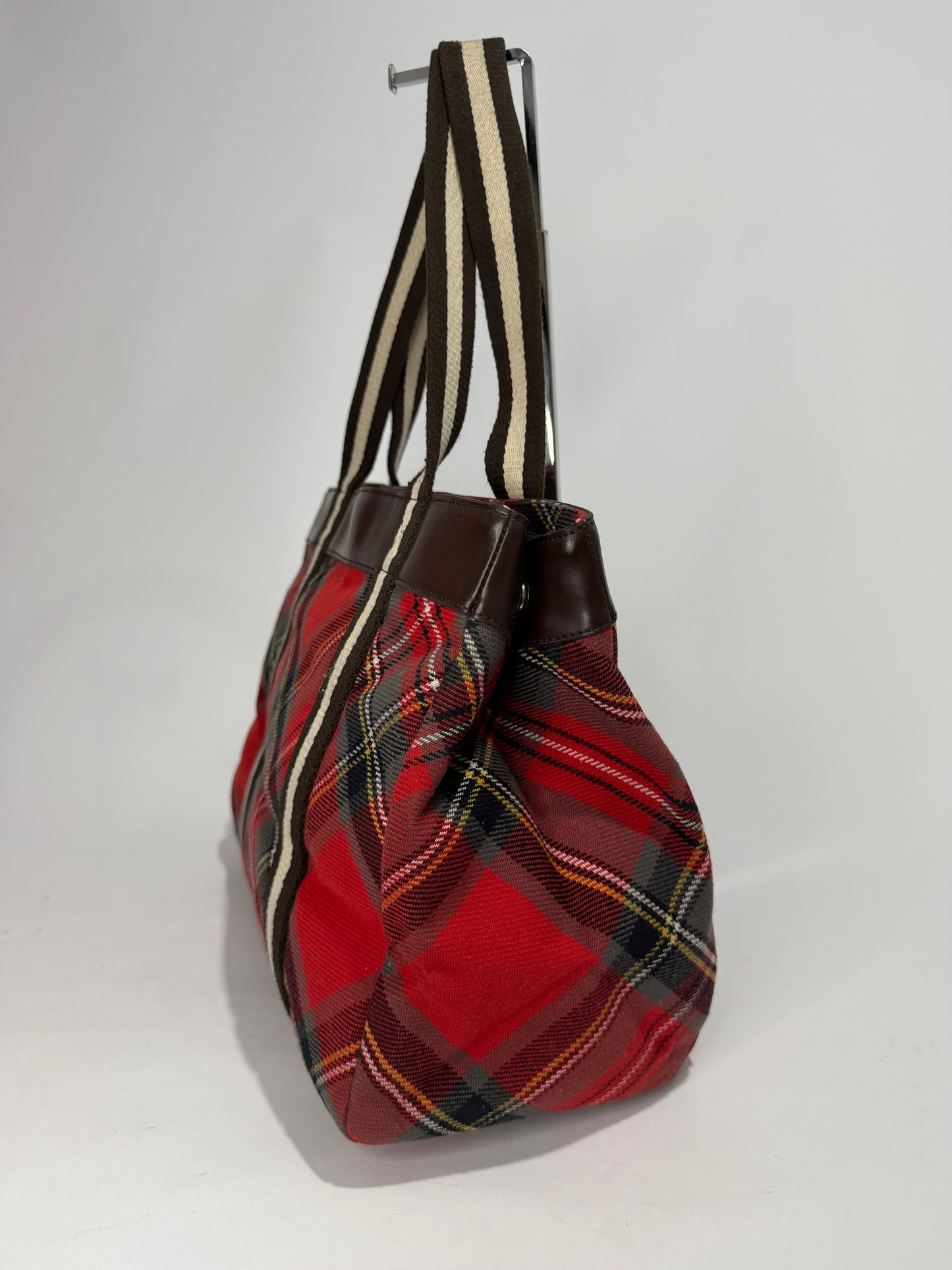 Vivienne Westwood Derby Tote Bag Multicolour Tartan