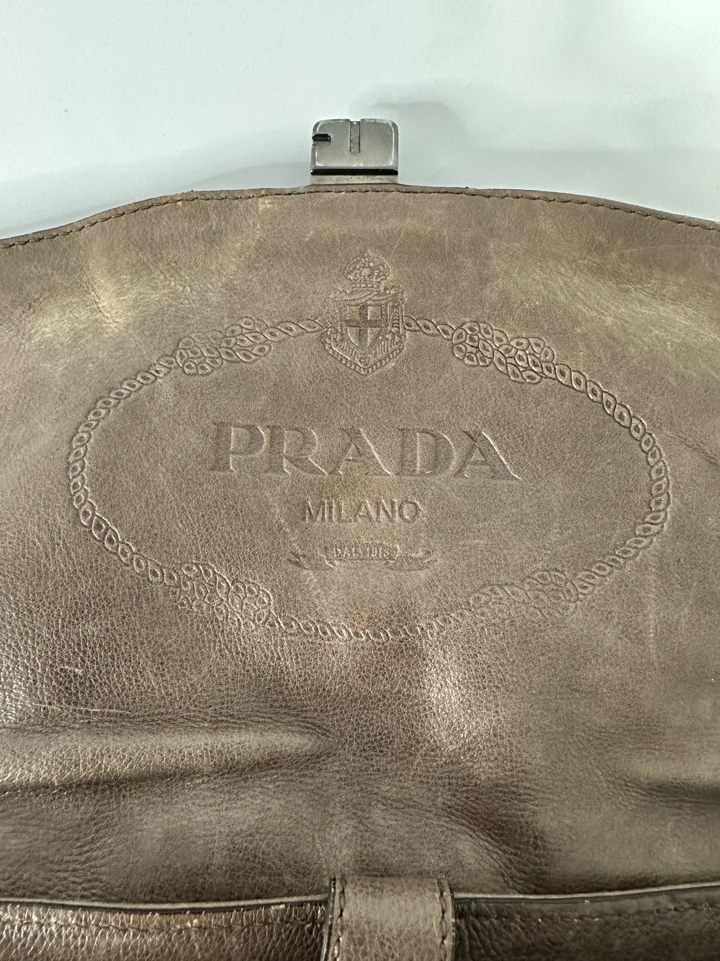 Prada
Bufalino Cerniera Top Handle Bag