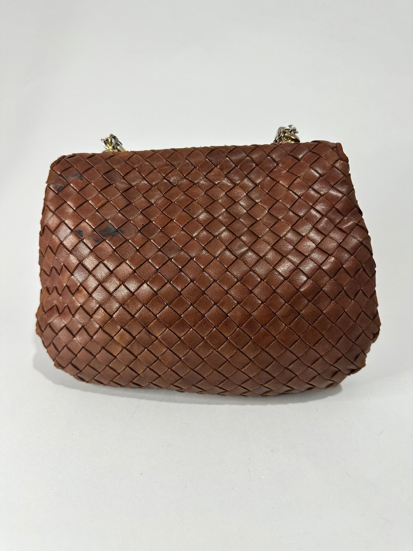 Bottega Veneta Brown
Intrecciato Saddle Bag