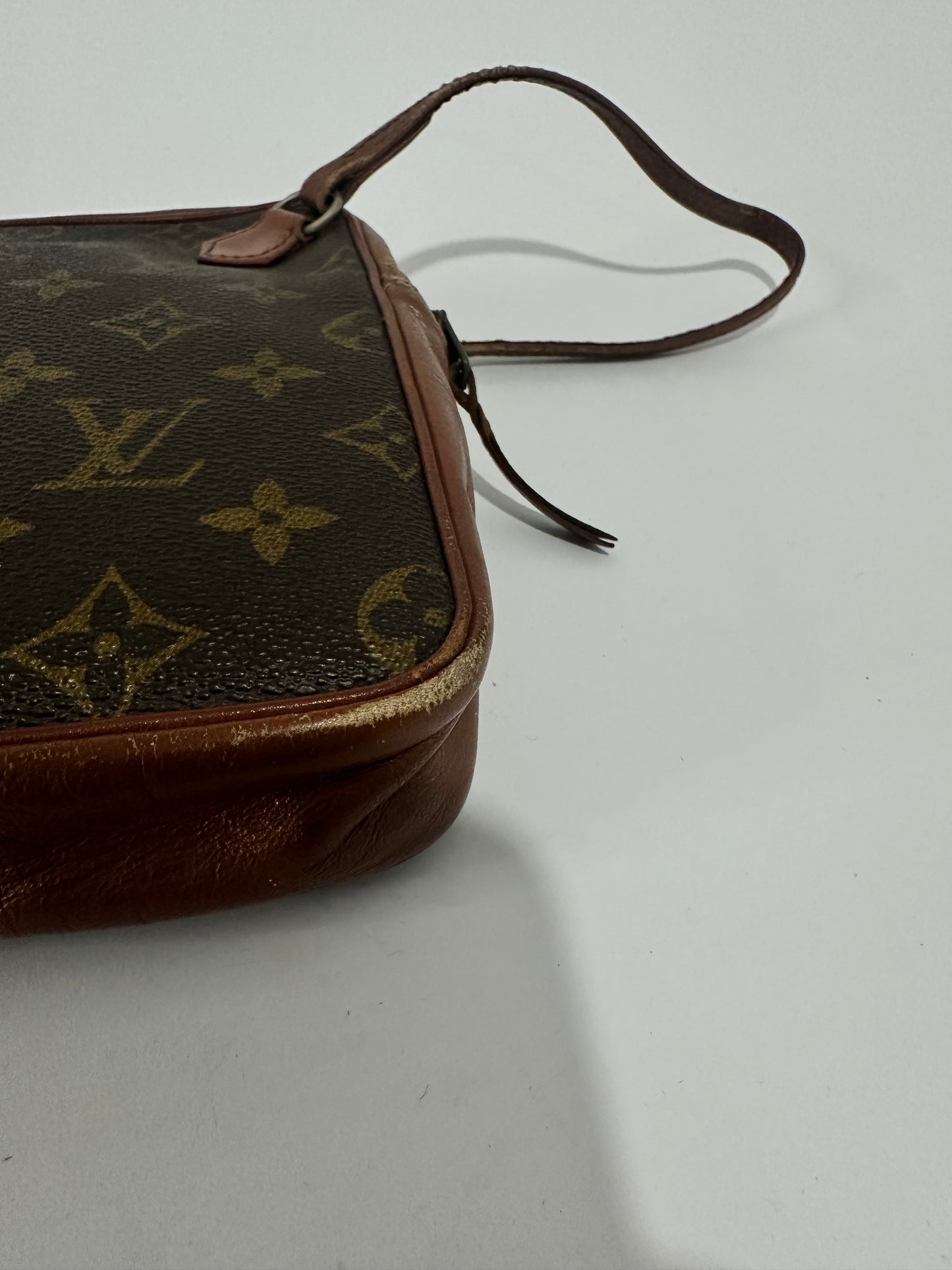 LOUIS VUITTON Monogram Pochette Sports Clutch Bag Vintage