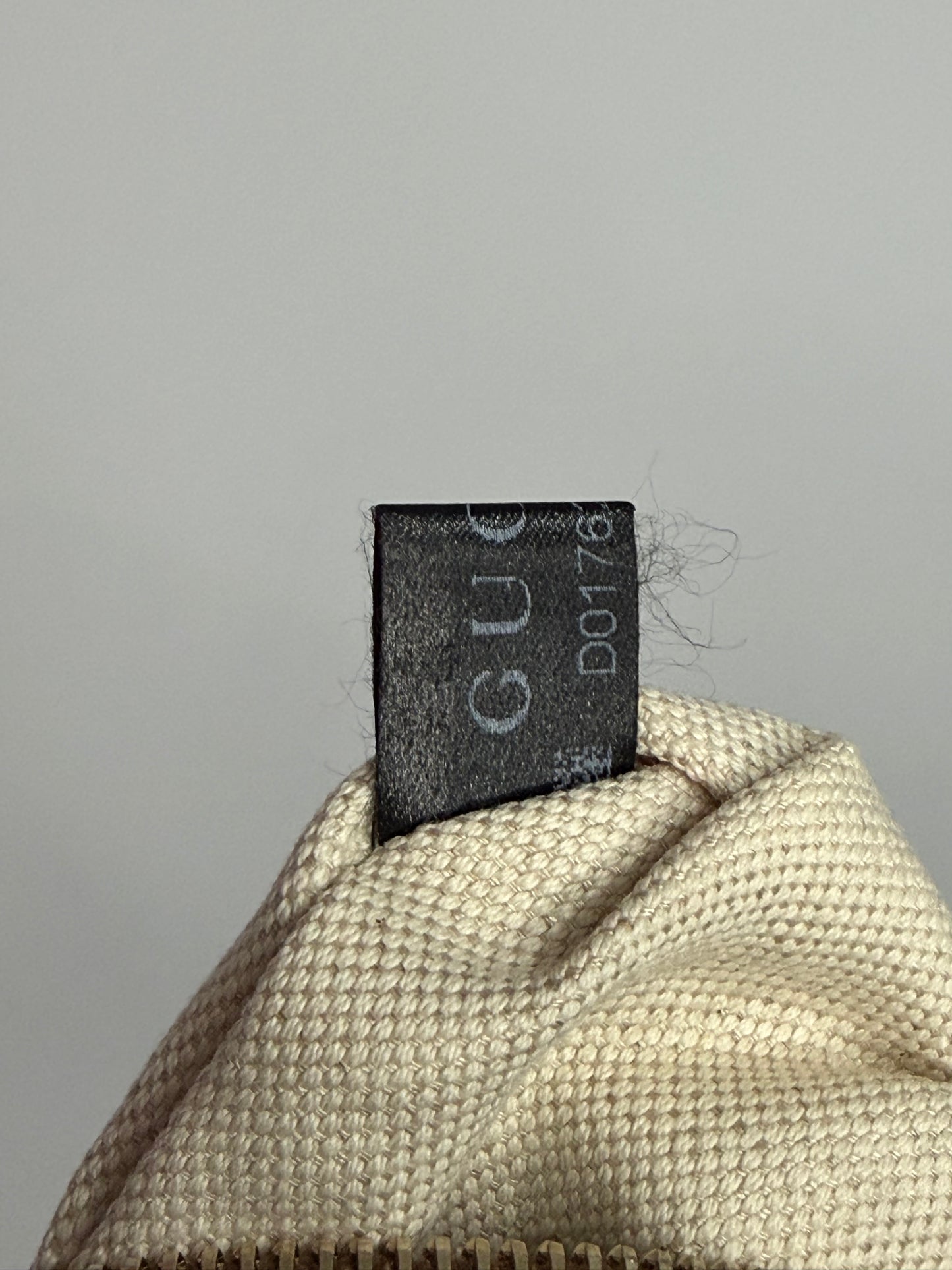 Gucci Monogram Vintage Web Small Boston Brown