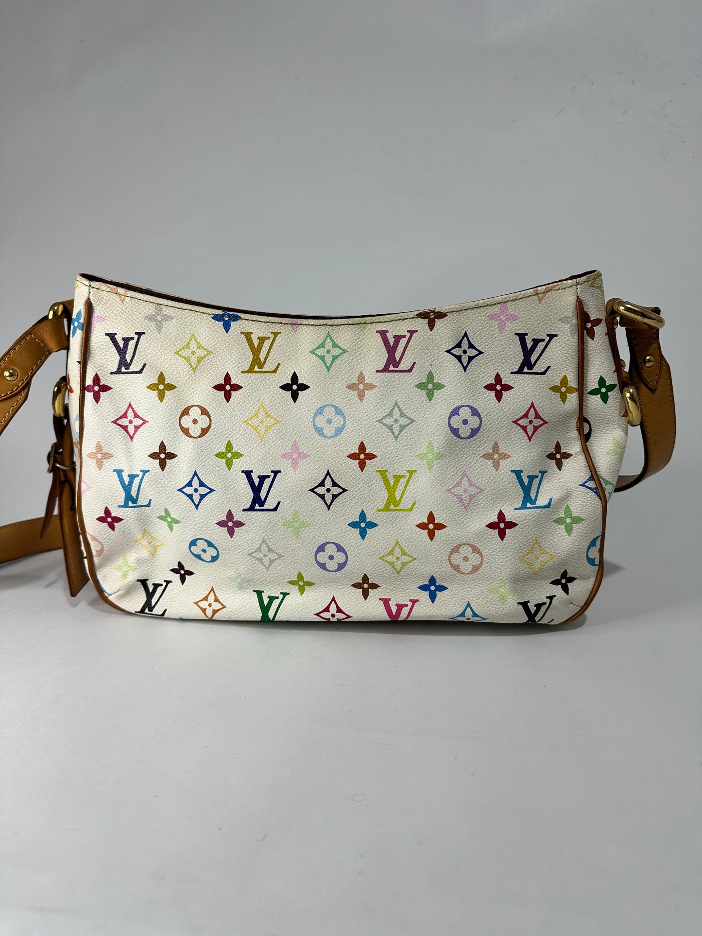 Louis Vuitton Monogram Multicolor White Lodge GM