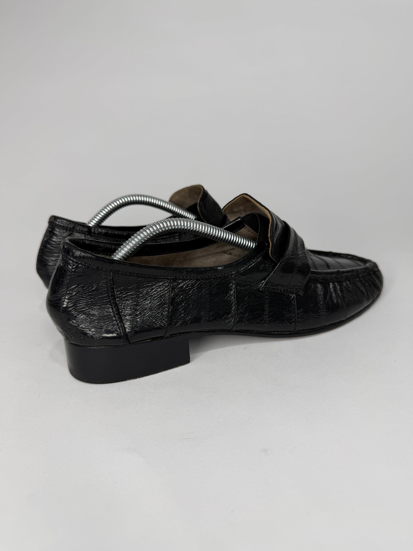 THE ROW 25mm Soft Eel Leather Loafers Size 38 EU/ 8 US/ UK