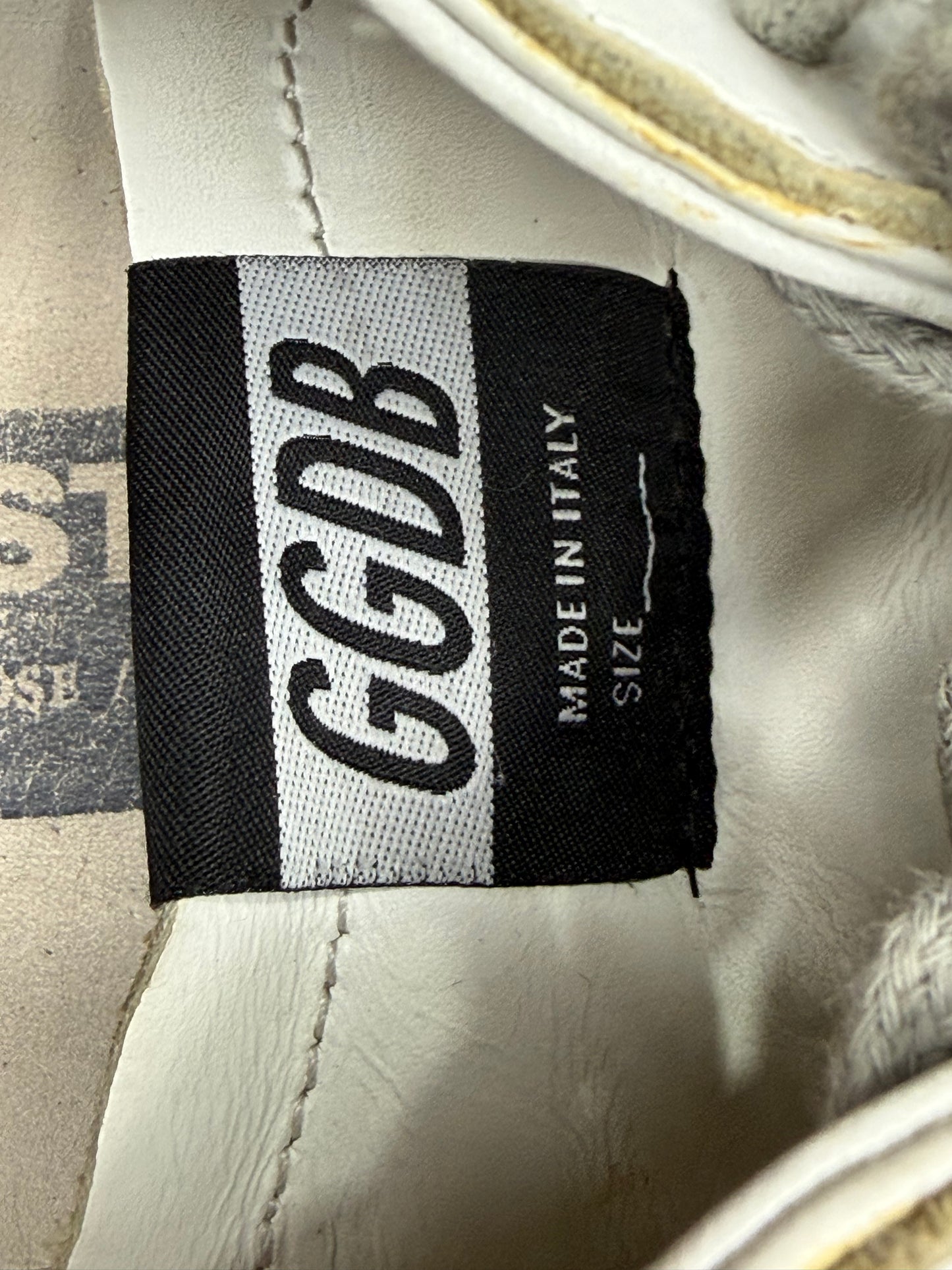 Golden Goose Superstar  Tricolor Leather Suede Low Top Sneakers Size 43 EU/ 10 US/ 9 US