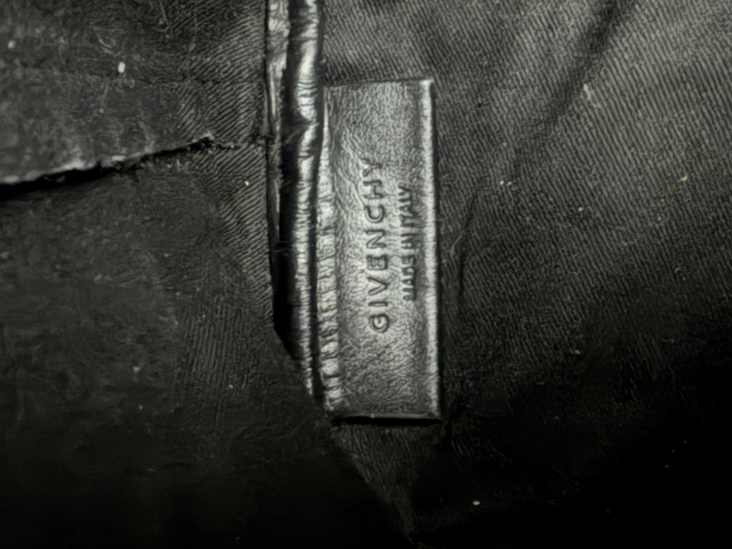 GIVENCHY
Black Coated Canvas Rottweiler Antigona Large Tote Bag