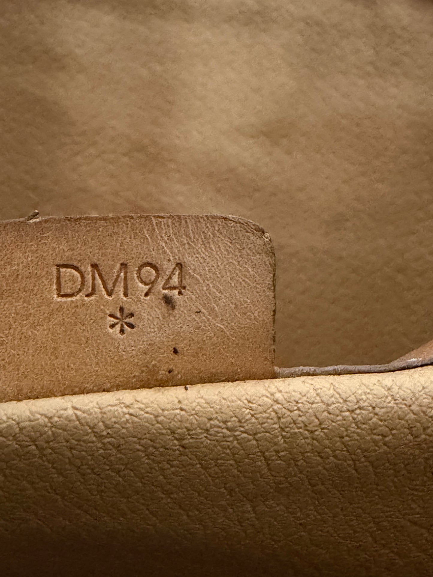Vintage Celine Brown Macadam Clutch