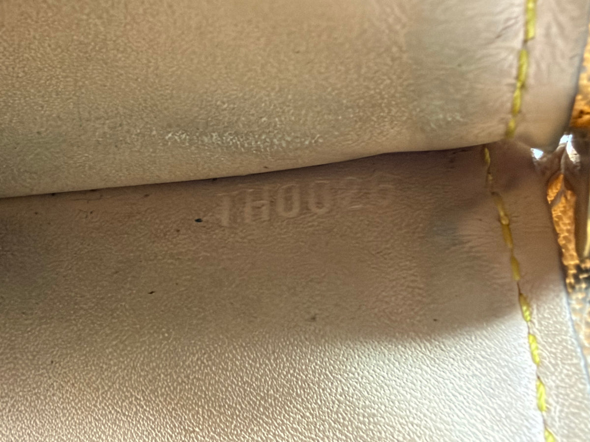 Louis Vuitton White Monogram Multicolore Canvas Sarah Wallet