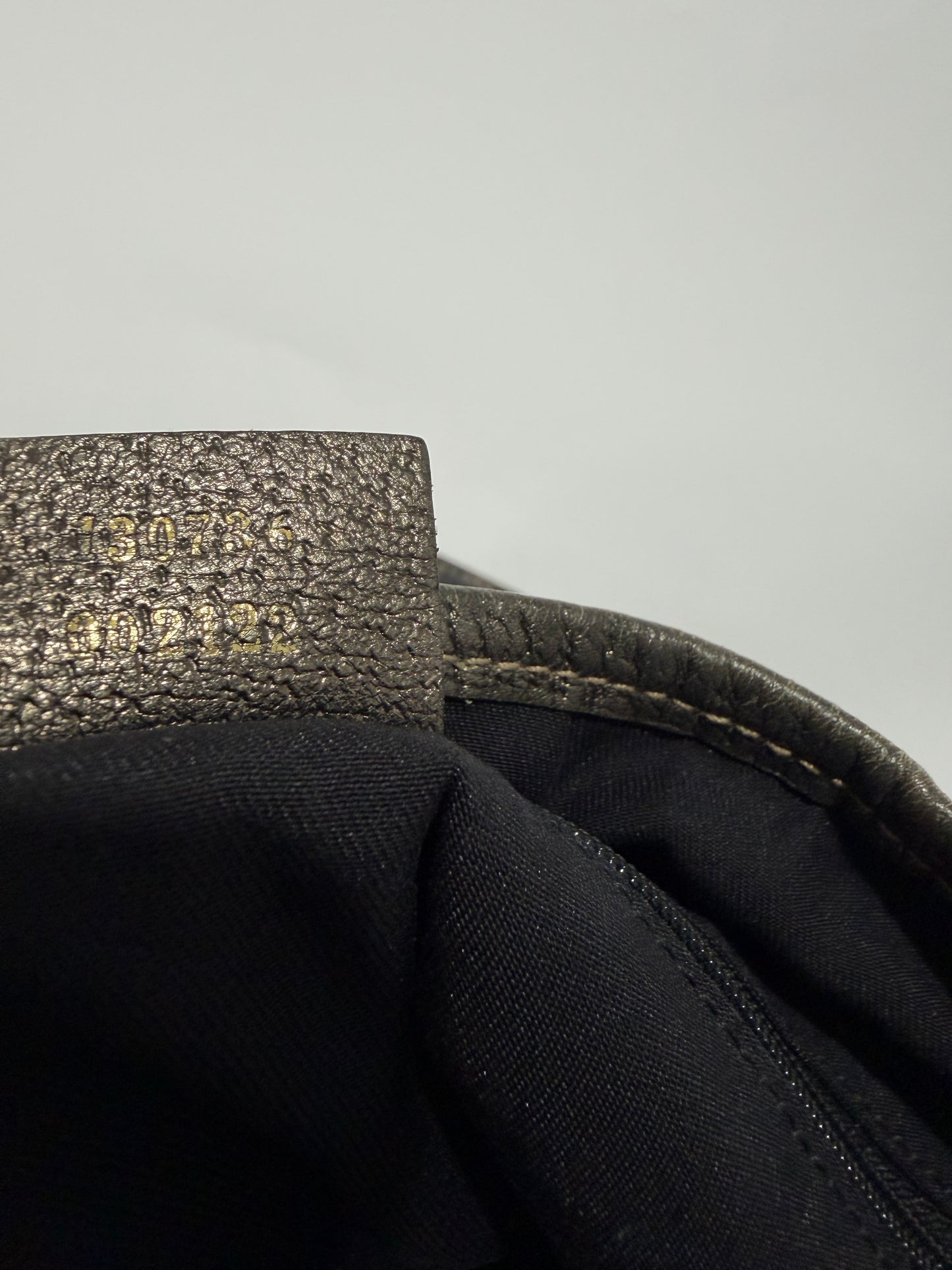 Gucci Beige/Grey GG Canvas and Leather Abbey Tote