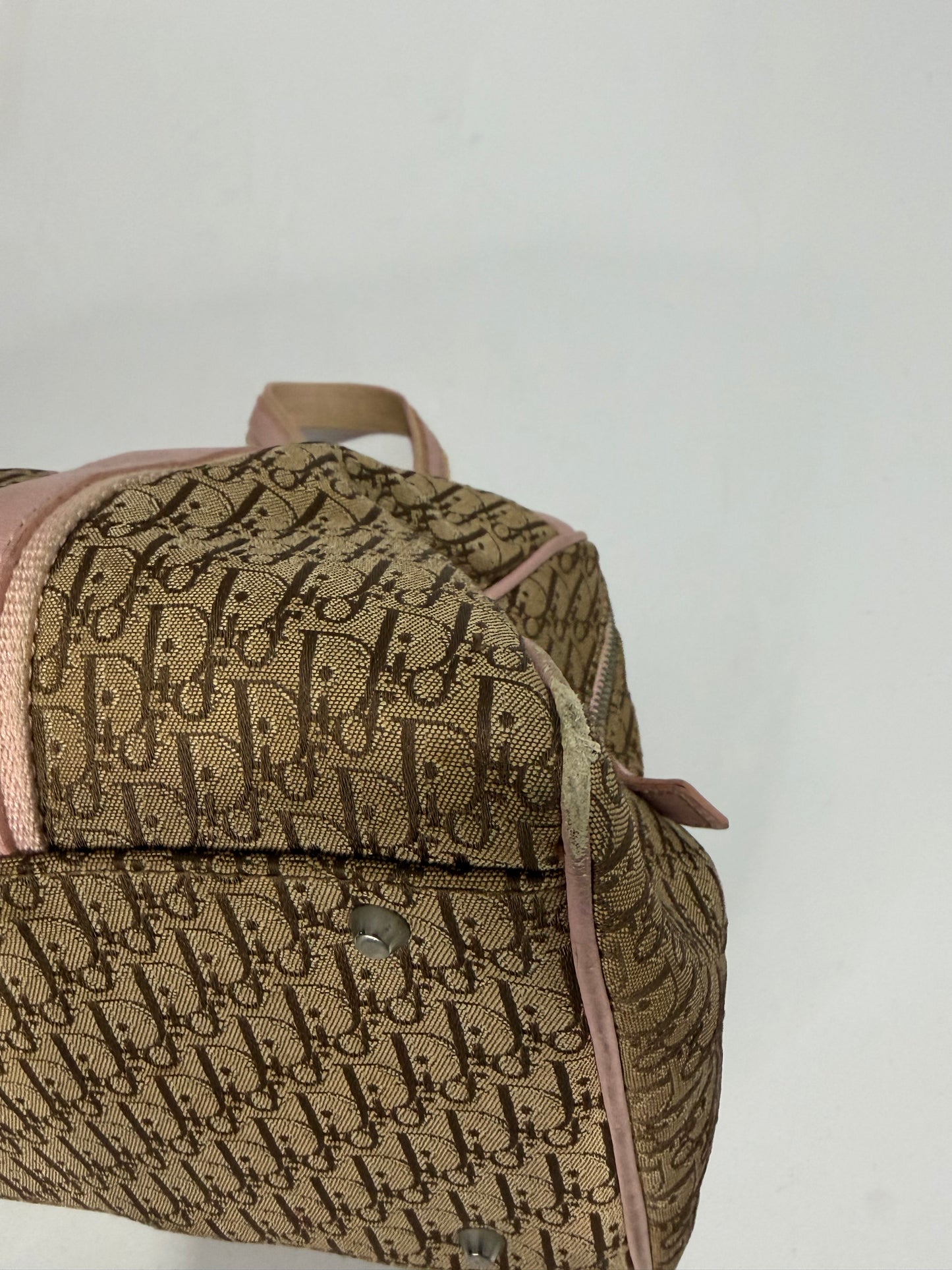 CHRISTIAN DIOR
Pink Diorissimo Medium Boston Bag