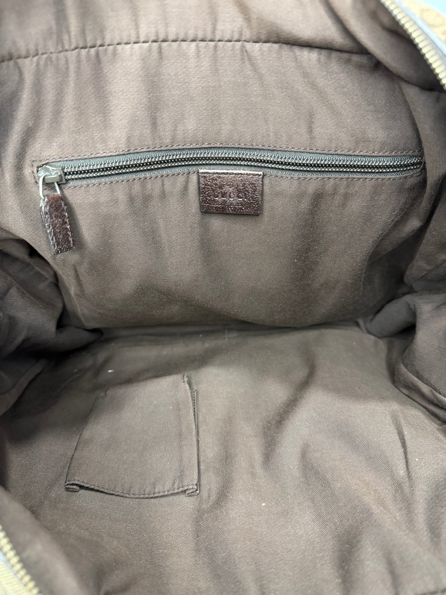 Gucci
GG Canvas Web Medium Carry-On Duffle Bag