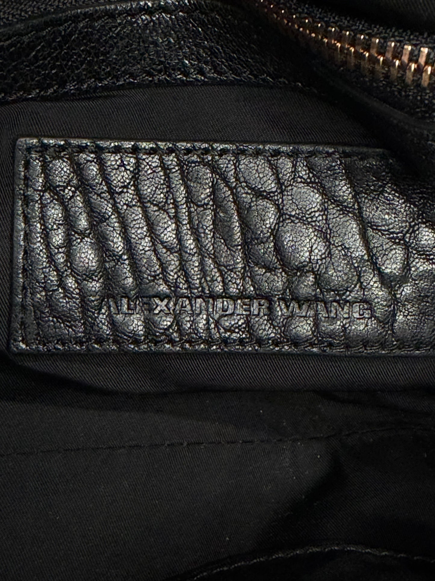 Alexander Wang Rockie Pebbled Leather Handle Bag