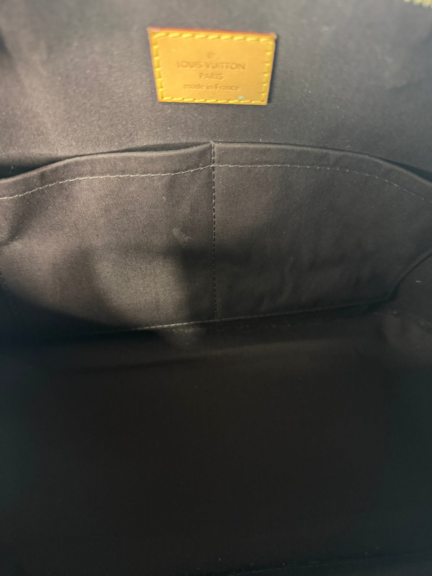 Louis Vuitton Amarante Monogram Vernis Alma PM Bag