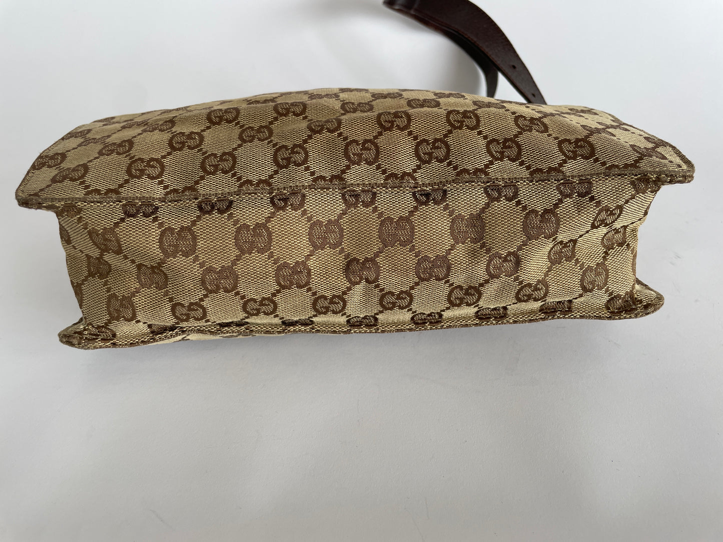 GUCCI
Monogram Eclipse Messenger Bag Brown