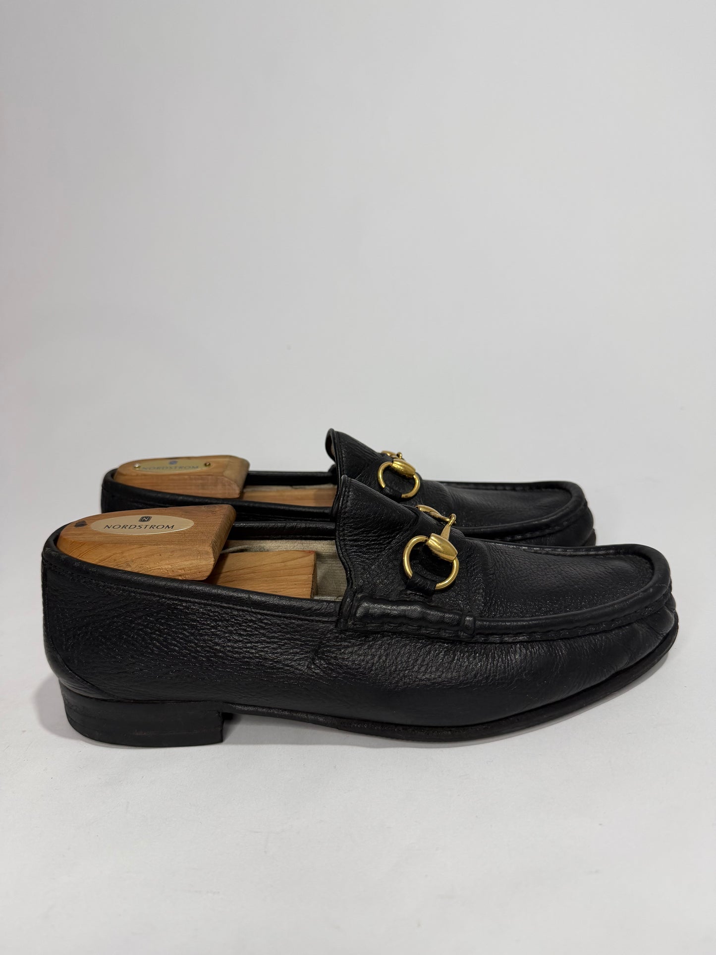 Gucci Black Leather 1953 Horsebit Loafers Size 7 UK/ 8 US