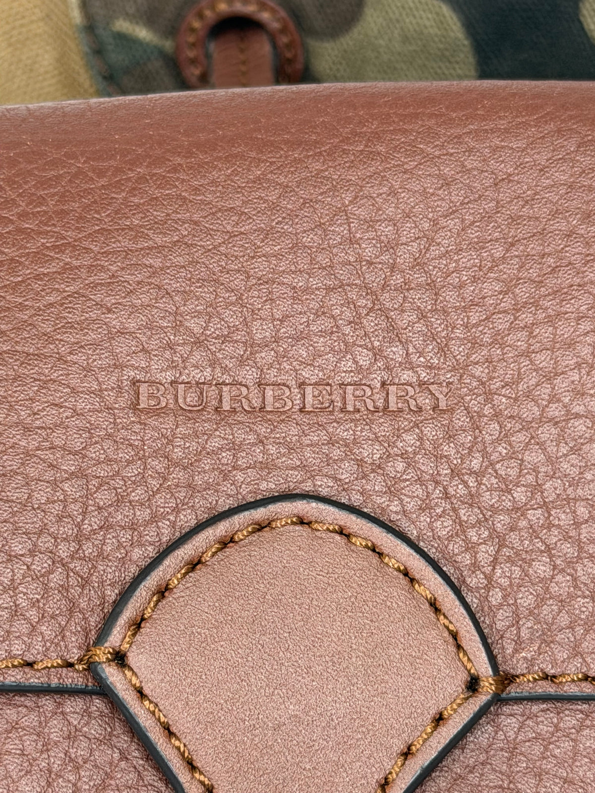 Burberry
Exploded Check Bucket Bag