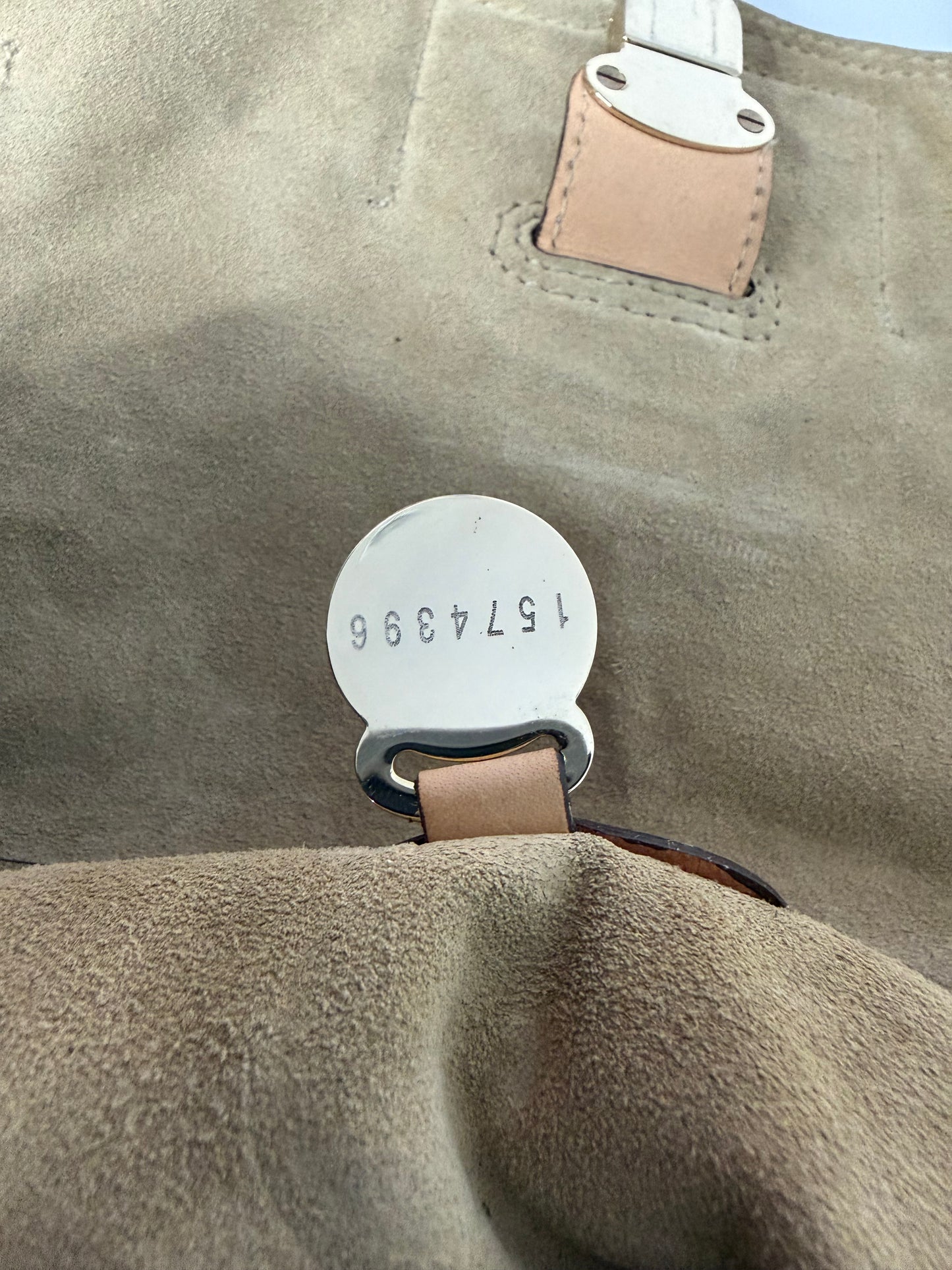 Mulberry Beige Zebra Printed Leather Travel Day Satchel