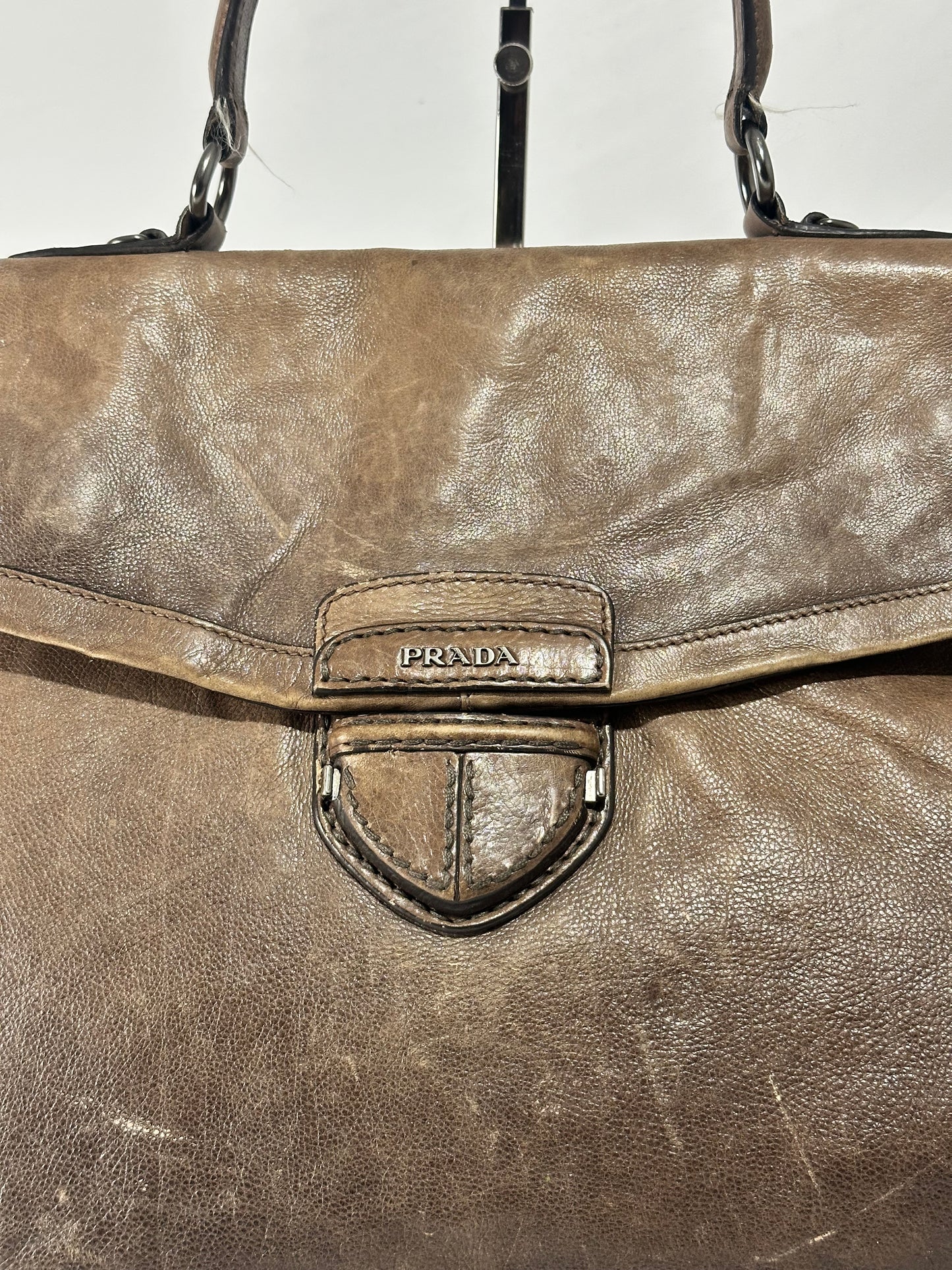 Prada
Bufalino Cerniera Top Handle Bag
