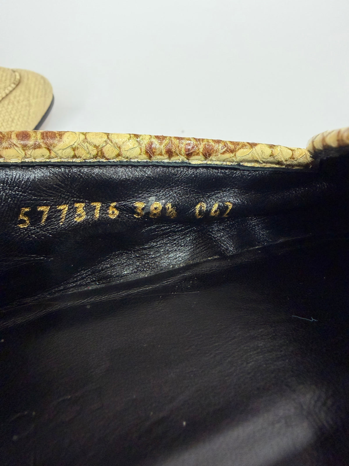 Gucci Pre-Owned
Jordaan Horsebit loafers Size 38.5 EU/ 8.5 US / 5.5 UK