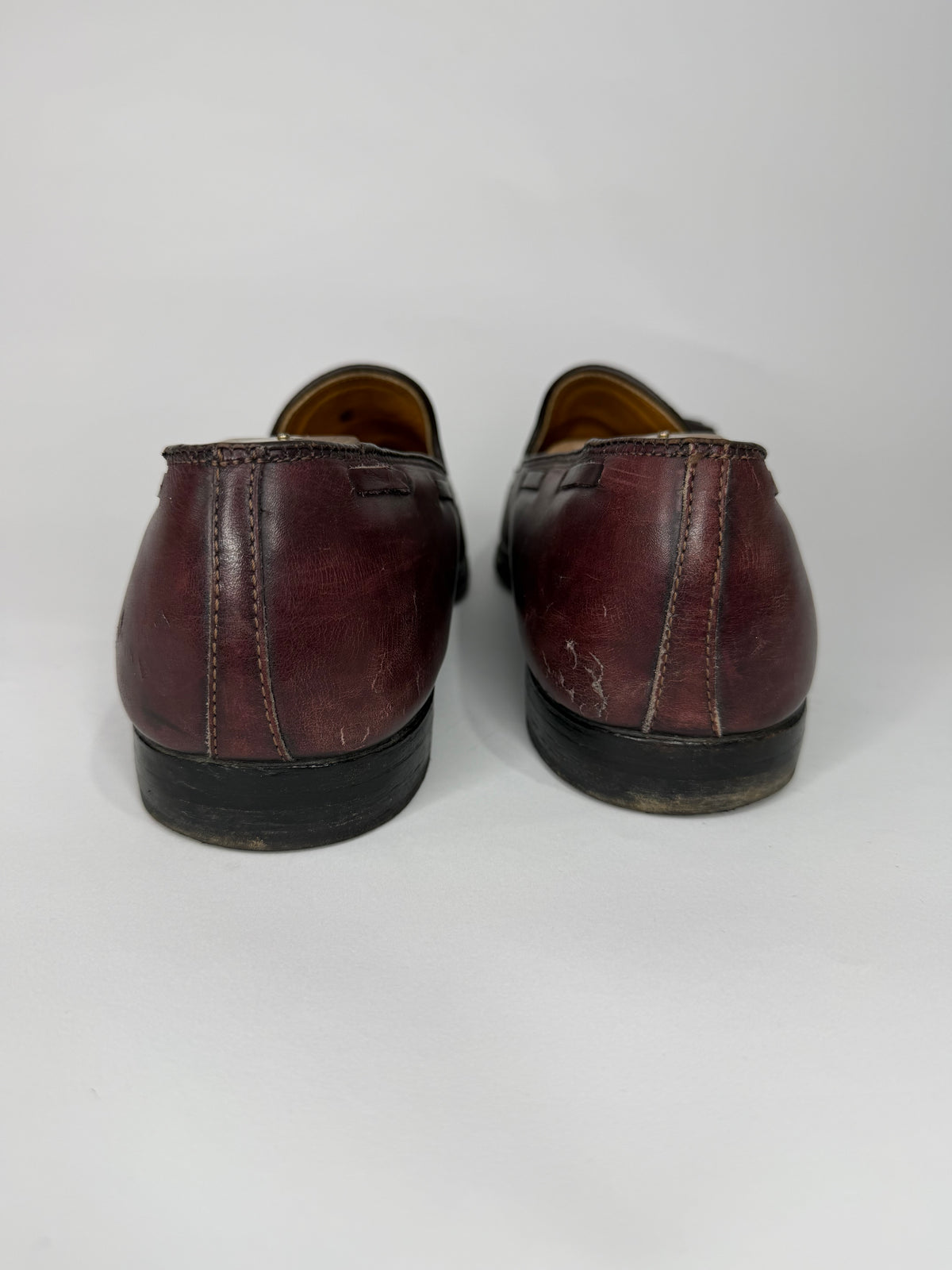 Alden Burgundy Leather Tassel Loafers Men’s Size 12.5 UK/ 13.5 US