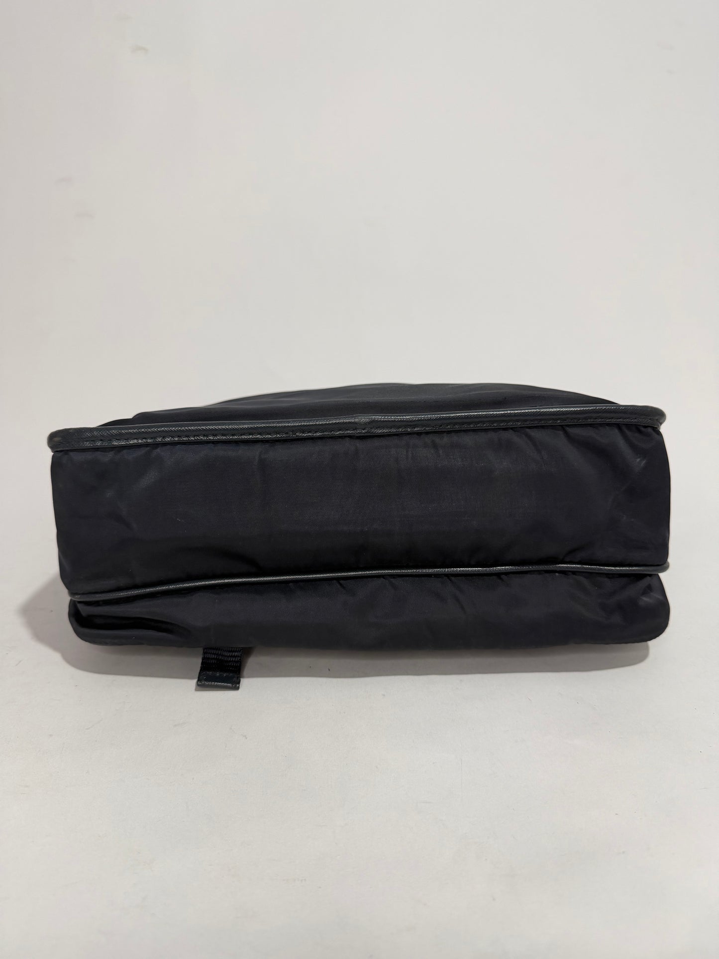 Navy Prada Tessuto Crossbody Bag