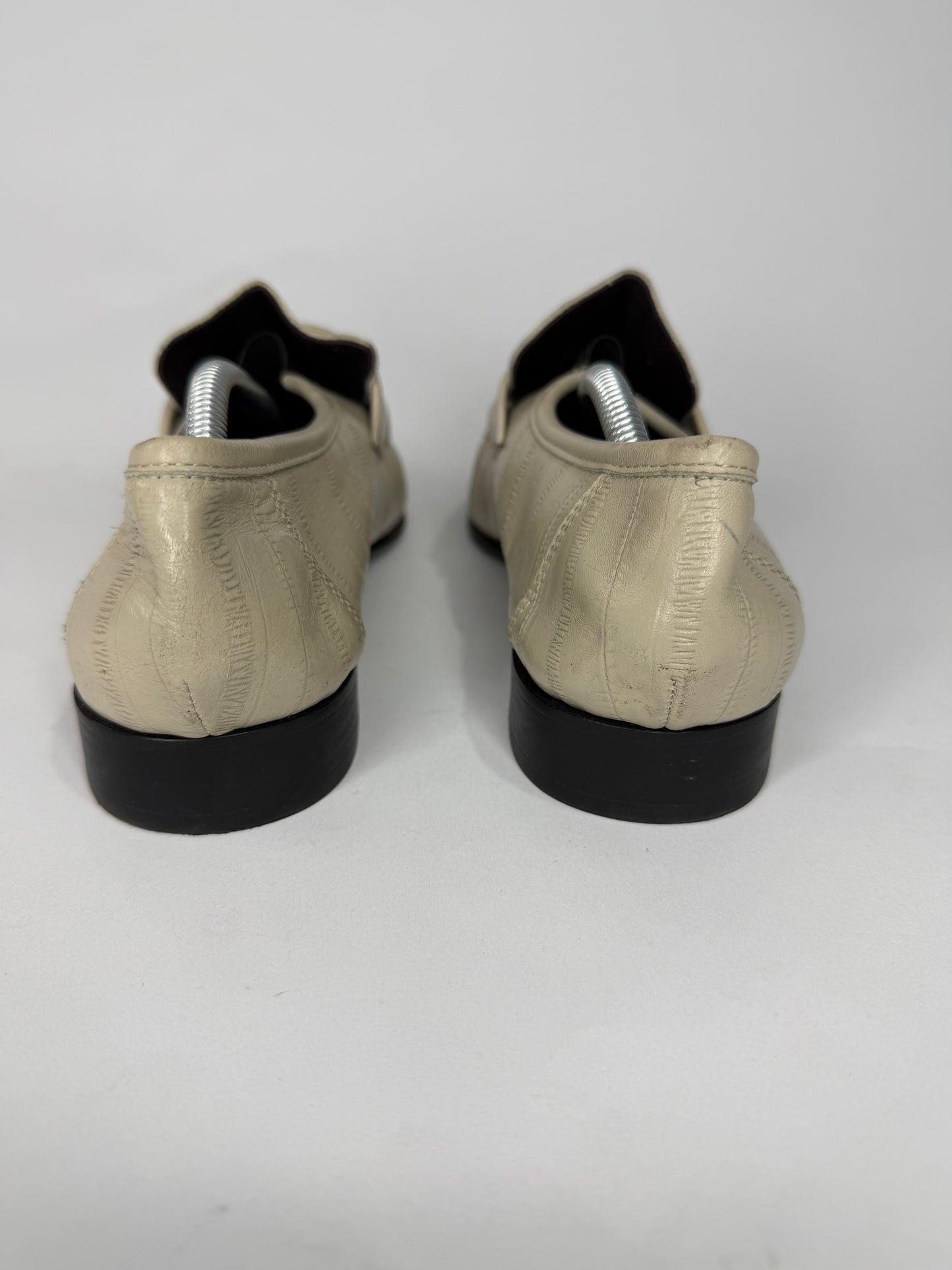 THE ROW 25mm Soft Eel Leather Loafers Size 38 EU/ 8 US/ 5 UK