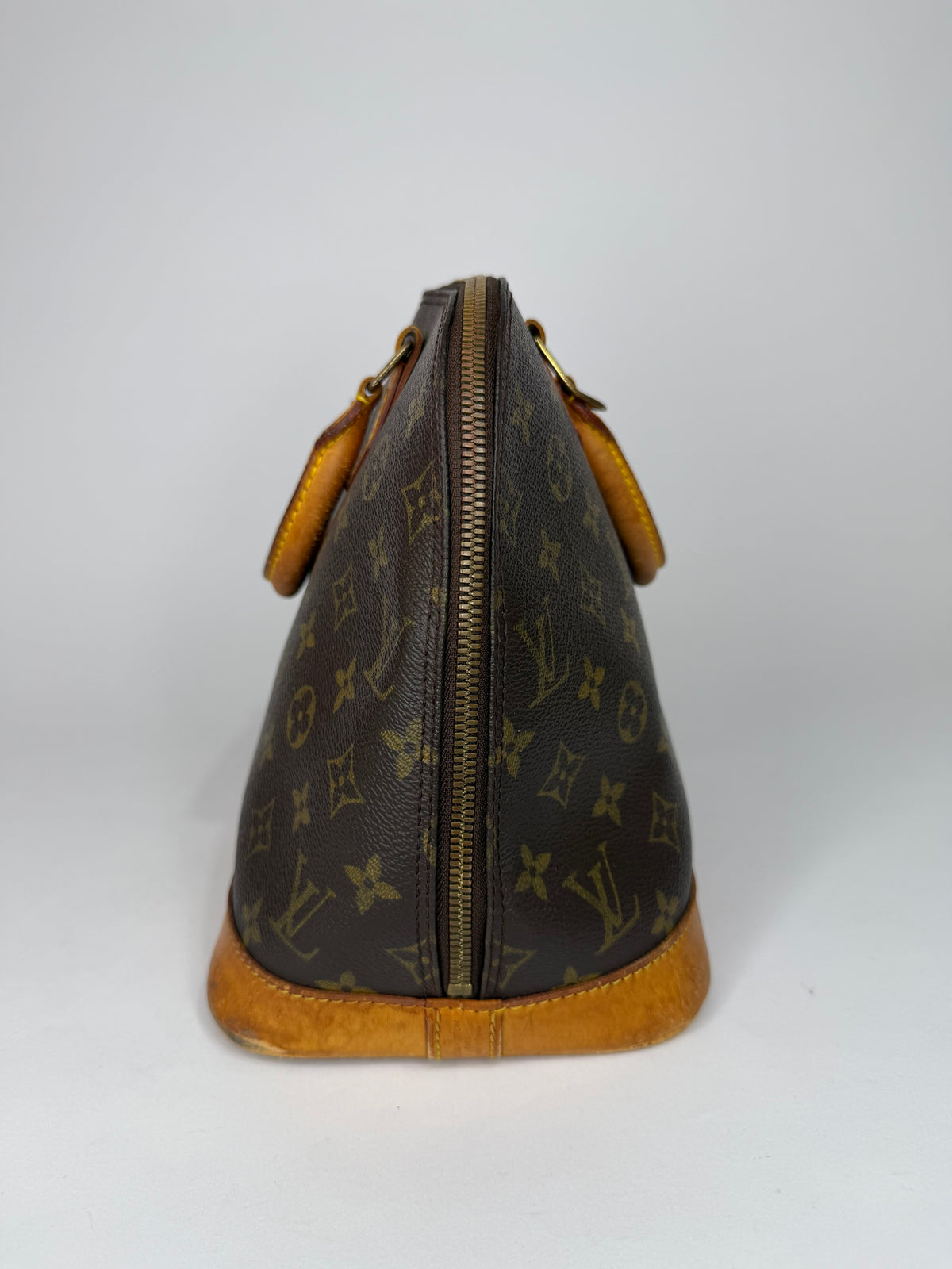 Louis Vuitton Monogram Canvas and Leather Alma PM Bag