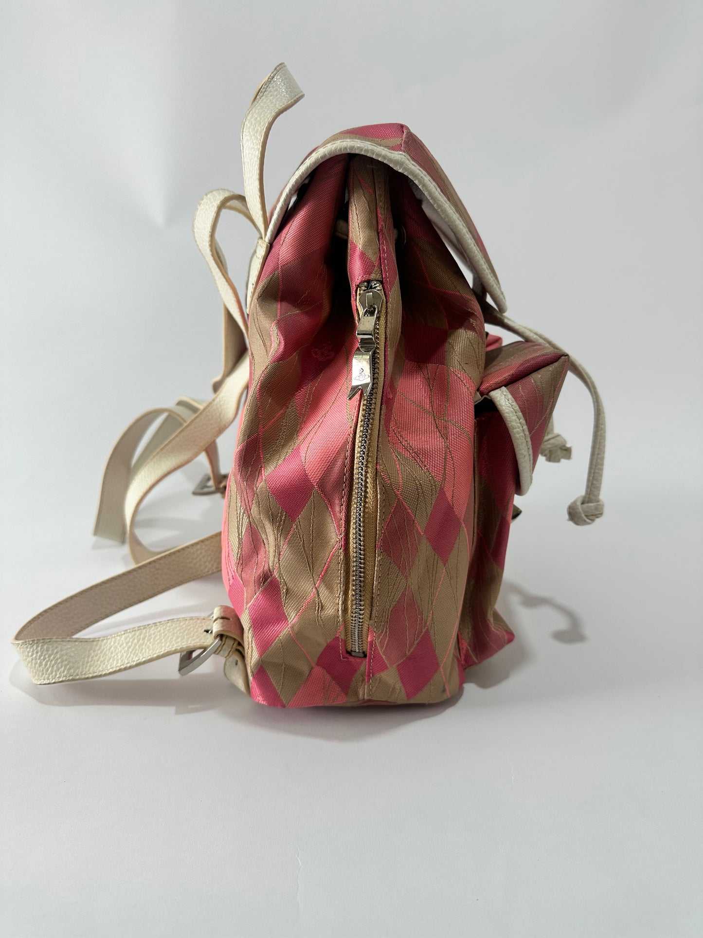 VIVIENNE WESTWOOD DERBY CHECKED BACKPACK