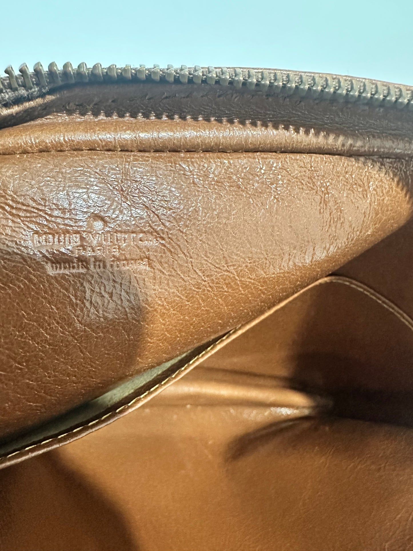 LOUIS VUITTON Monogram Pochette Sports Clutch Bag Vintage