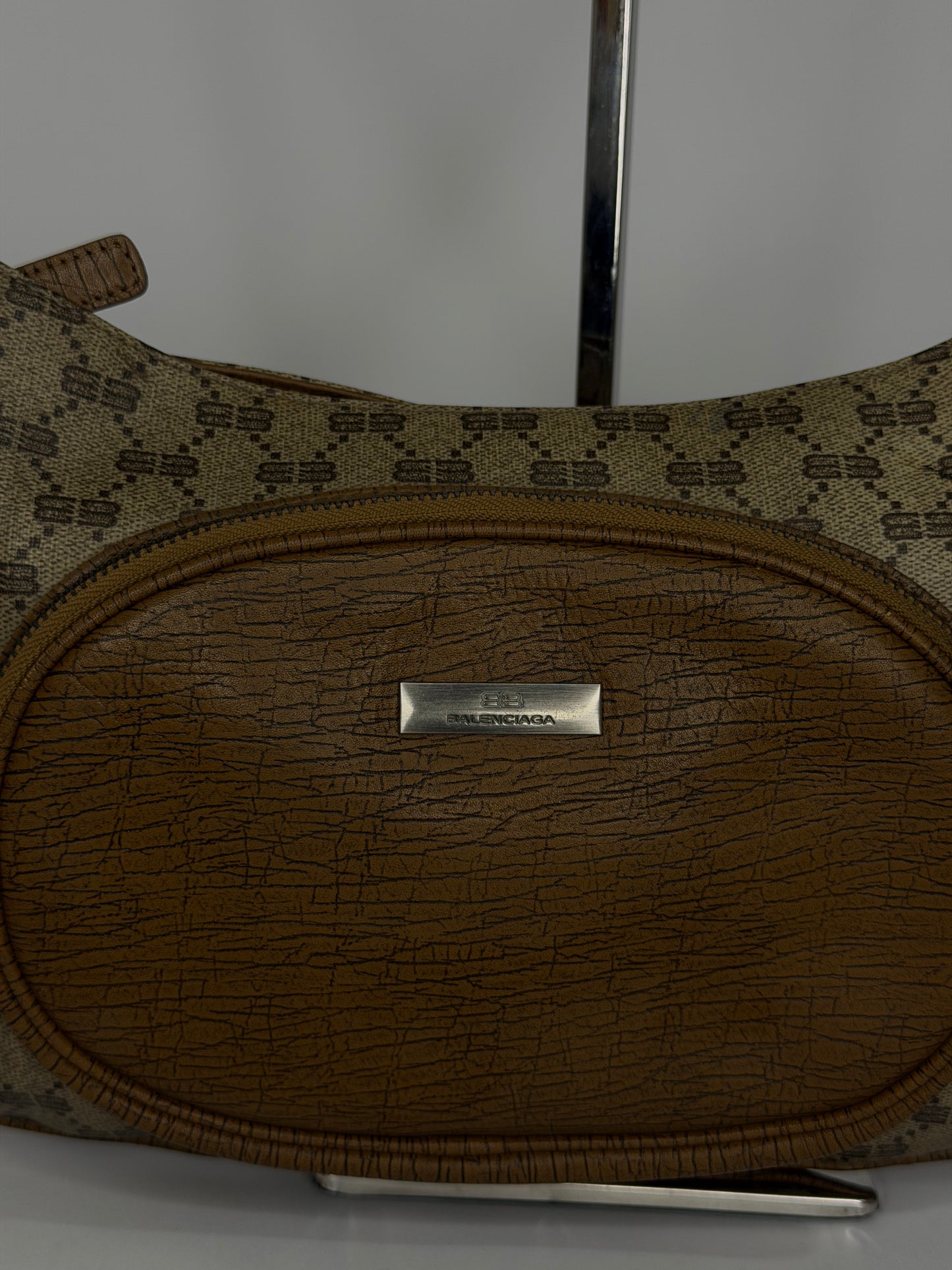 Balenciaga Vintage Monogram Shoulder Bag