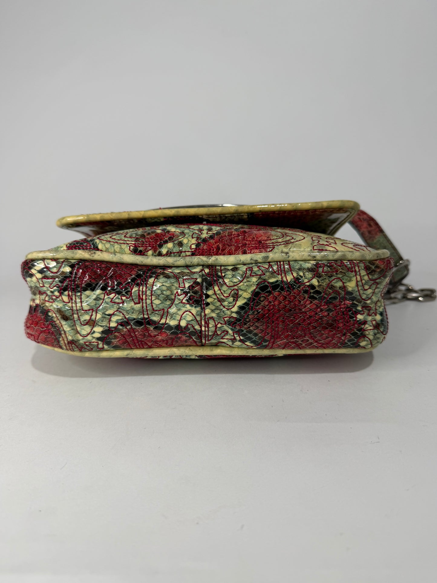 Vivienne Westwood Python Pattern Shoulder Bag