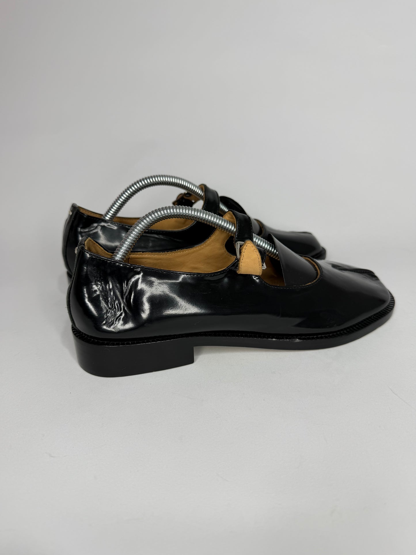 Maison Margiela Black Tabi City Mary-Janes Size 38EU/ 8 US/ 5 UK