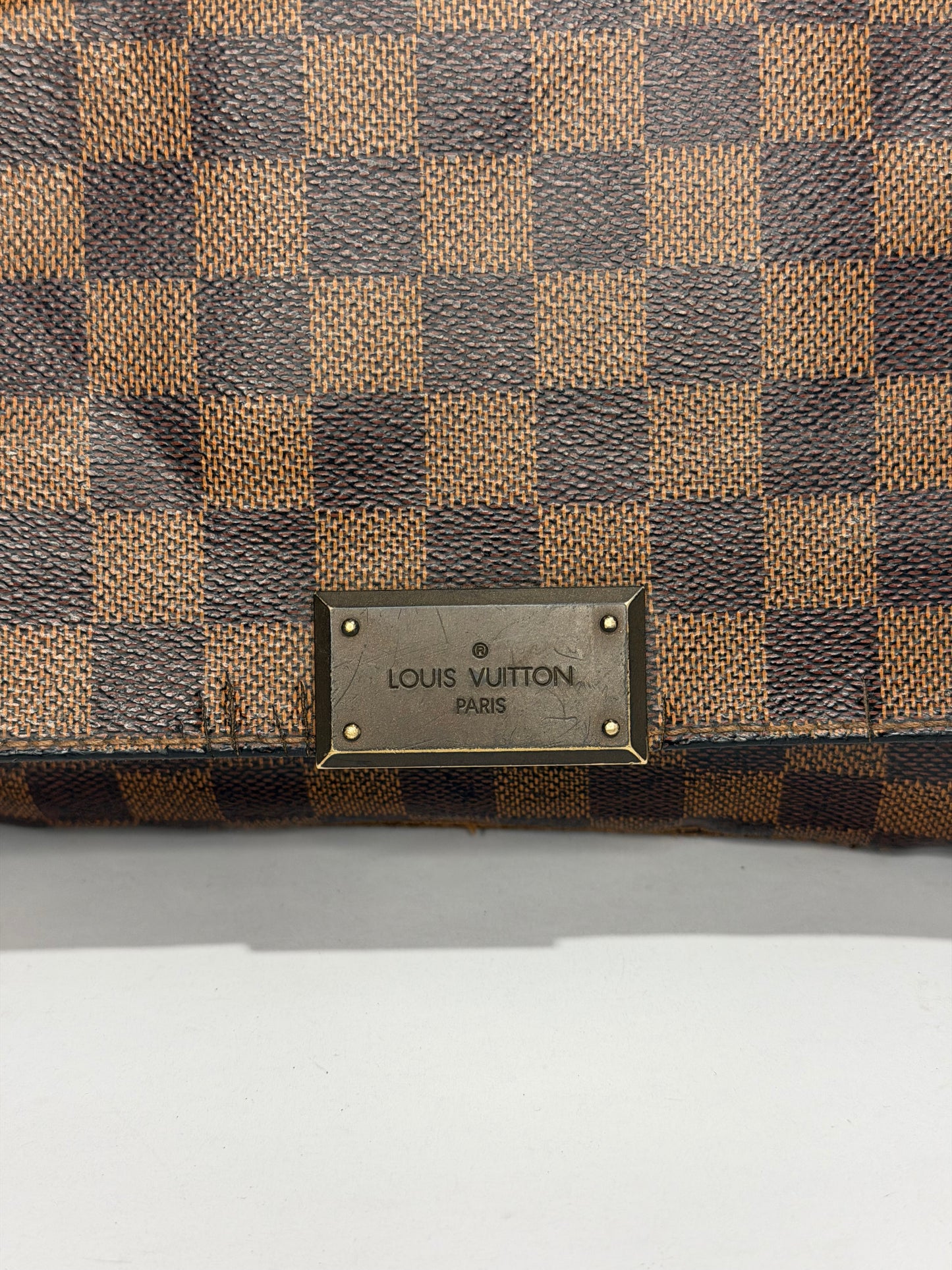 Louis Vuitton Damier Ebene Canvas District PM Bag