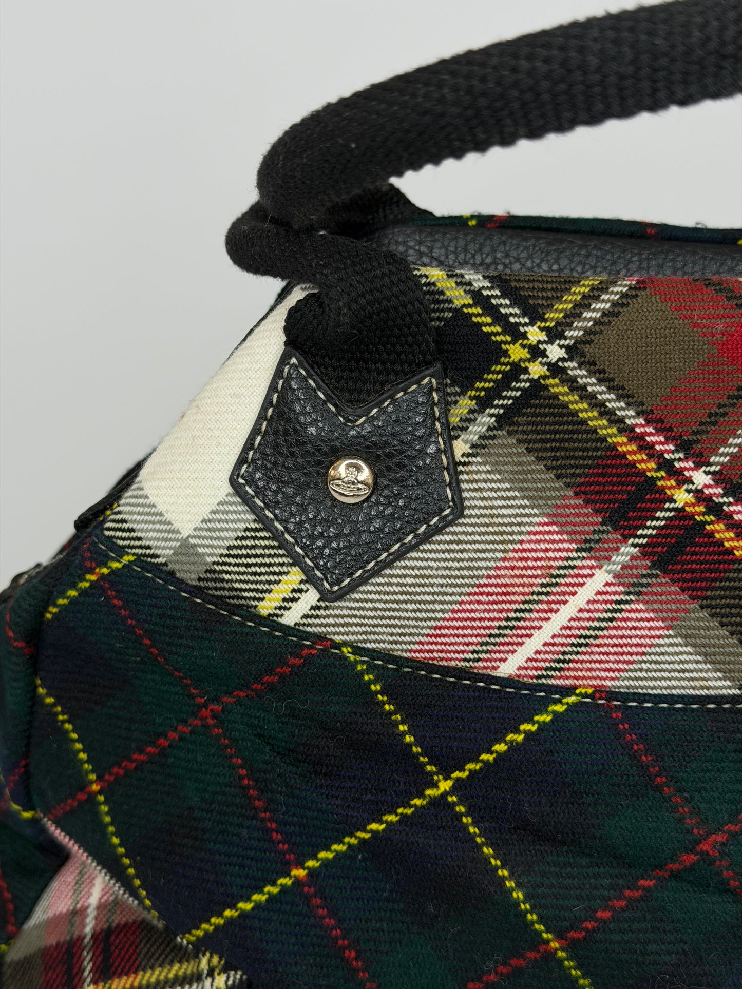 VIVIENNE WESTWOOD Plaid Yasmine bag