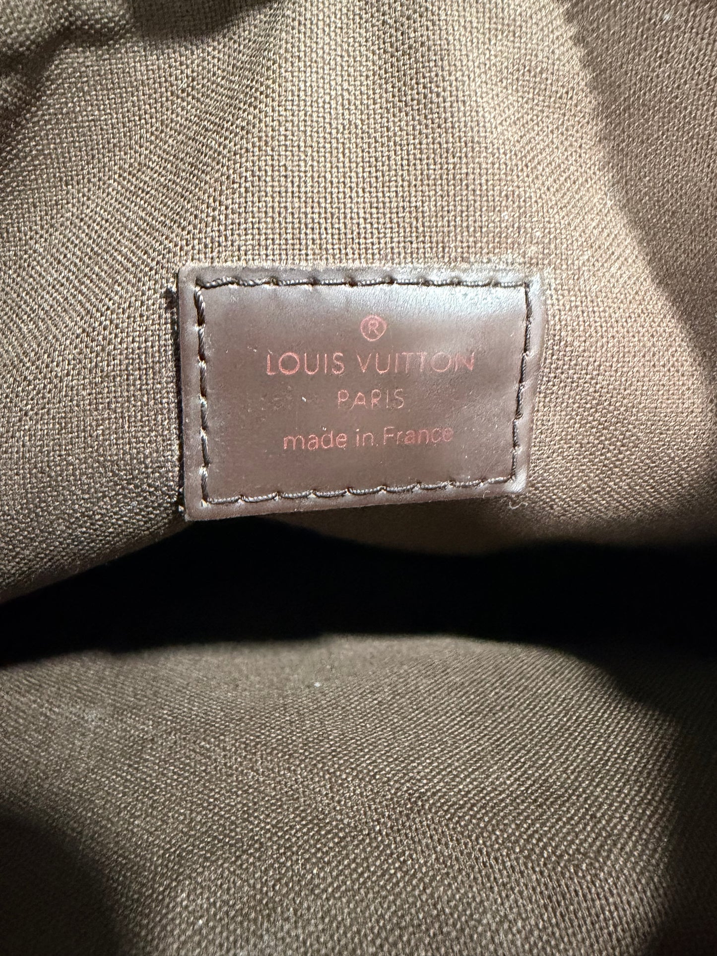 Louis Vuitton Damier Ebene Canvas Melville Bag