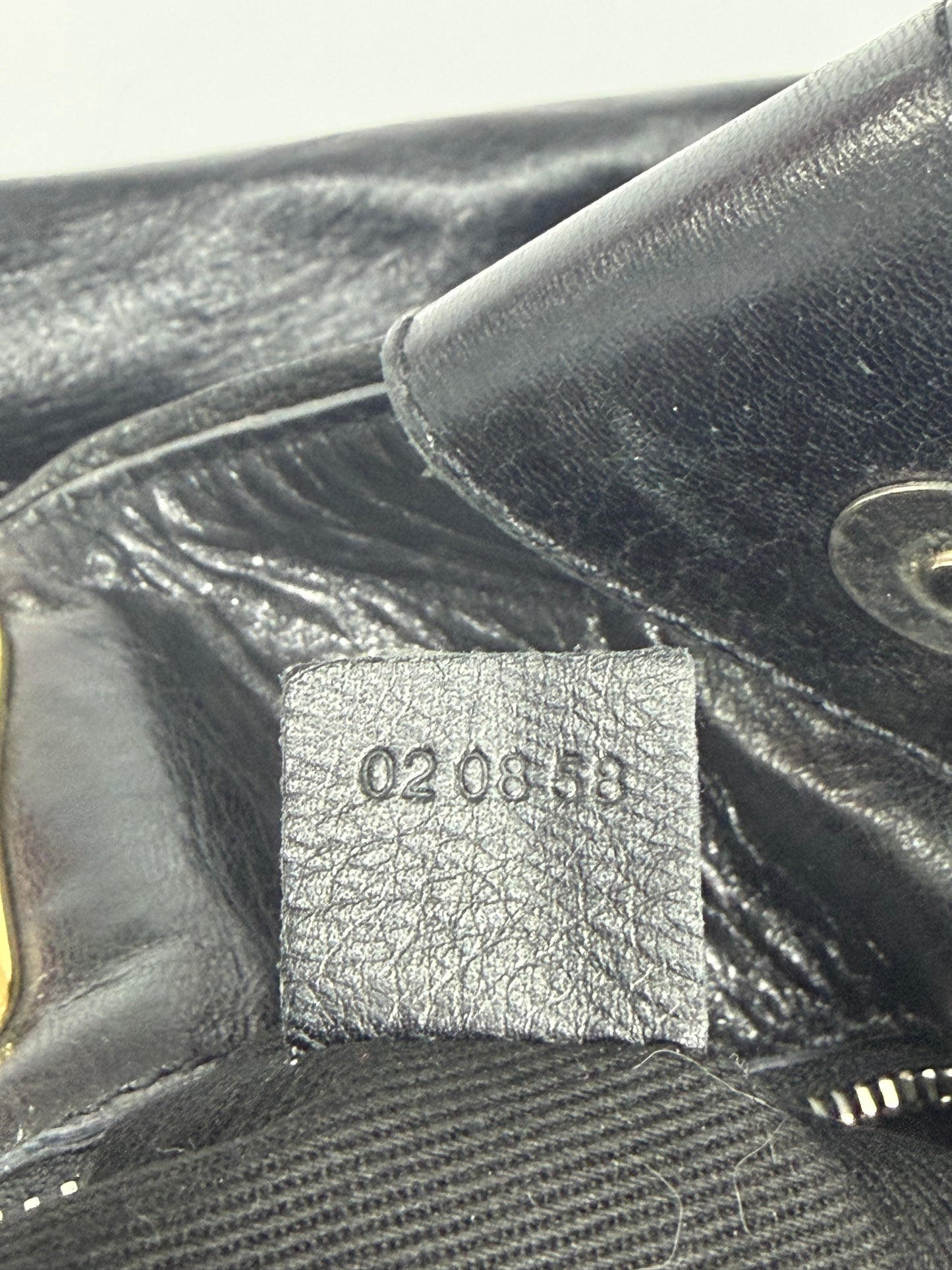 Chloe Black Pebbled Leather Shopper Tote